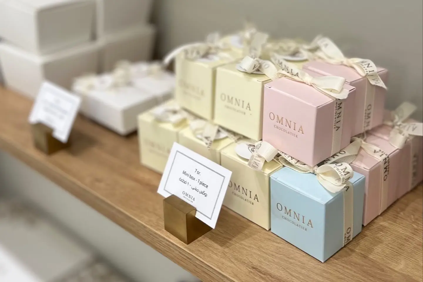 Mini Chocolate Box - Baby Blue