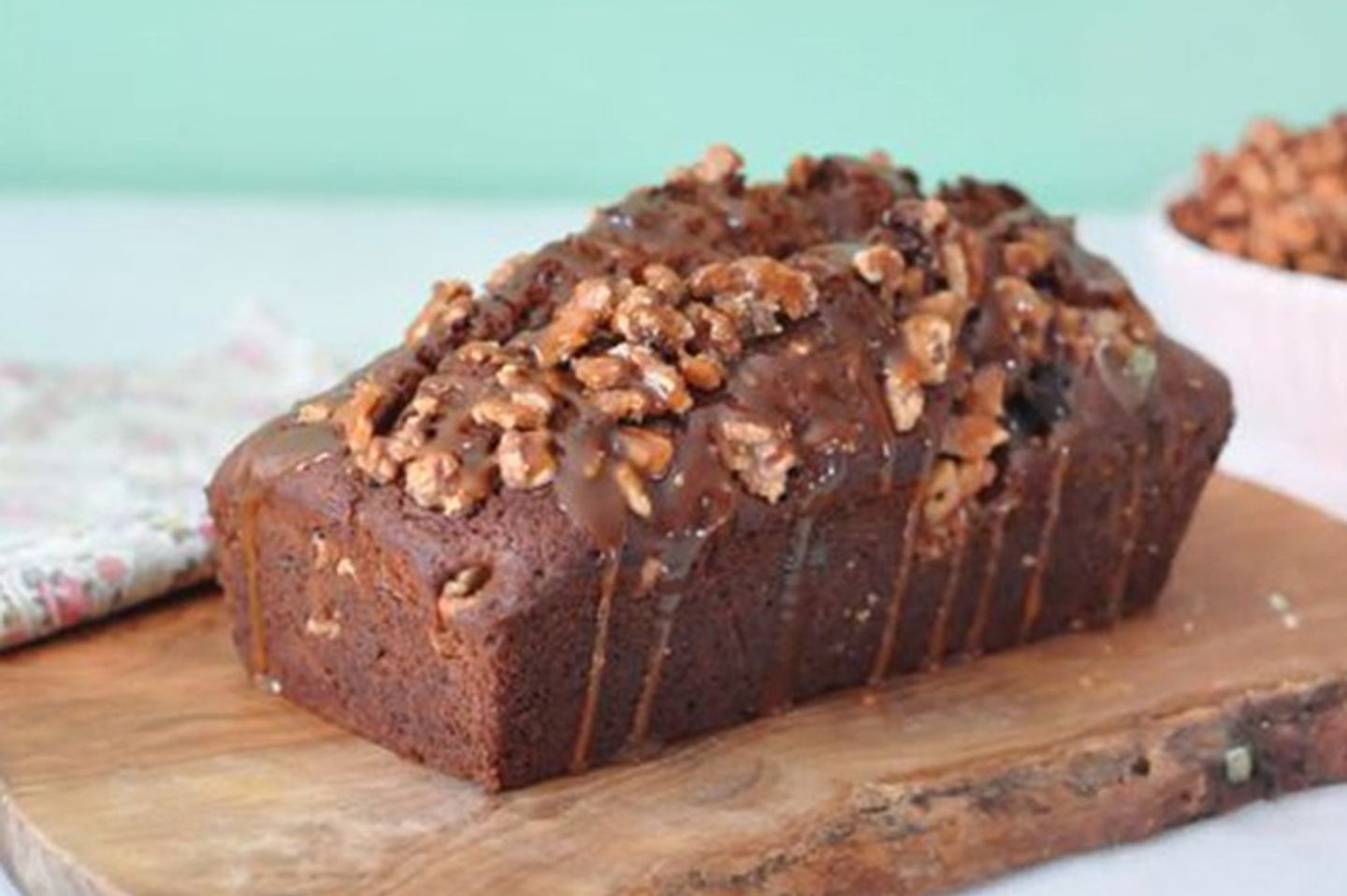 Sticky Dates Cake Loaf  - Whole