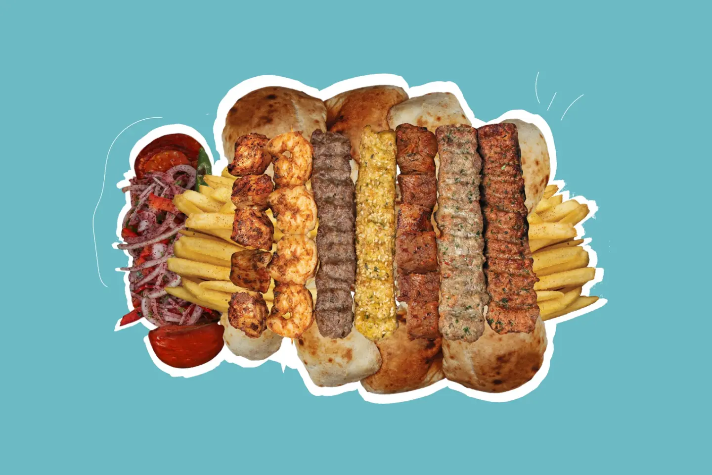 Half Mix Grill - 1 Kilo Mix Grill