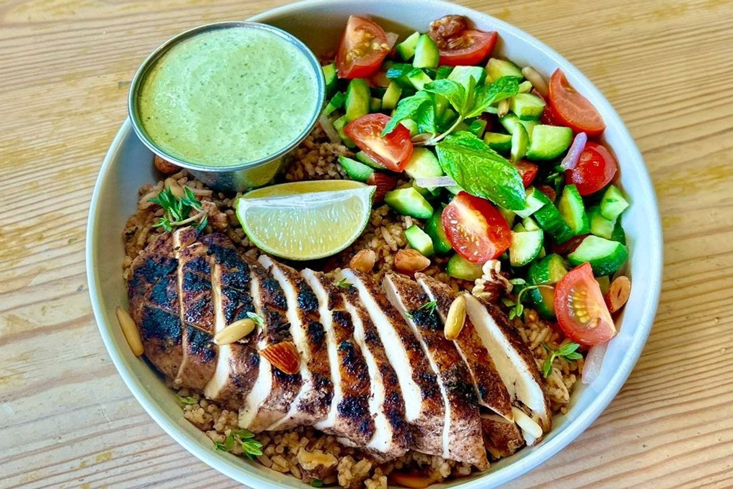 Spiced Rice Bowls	 - Steak