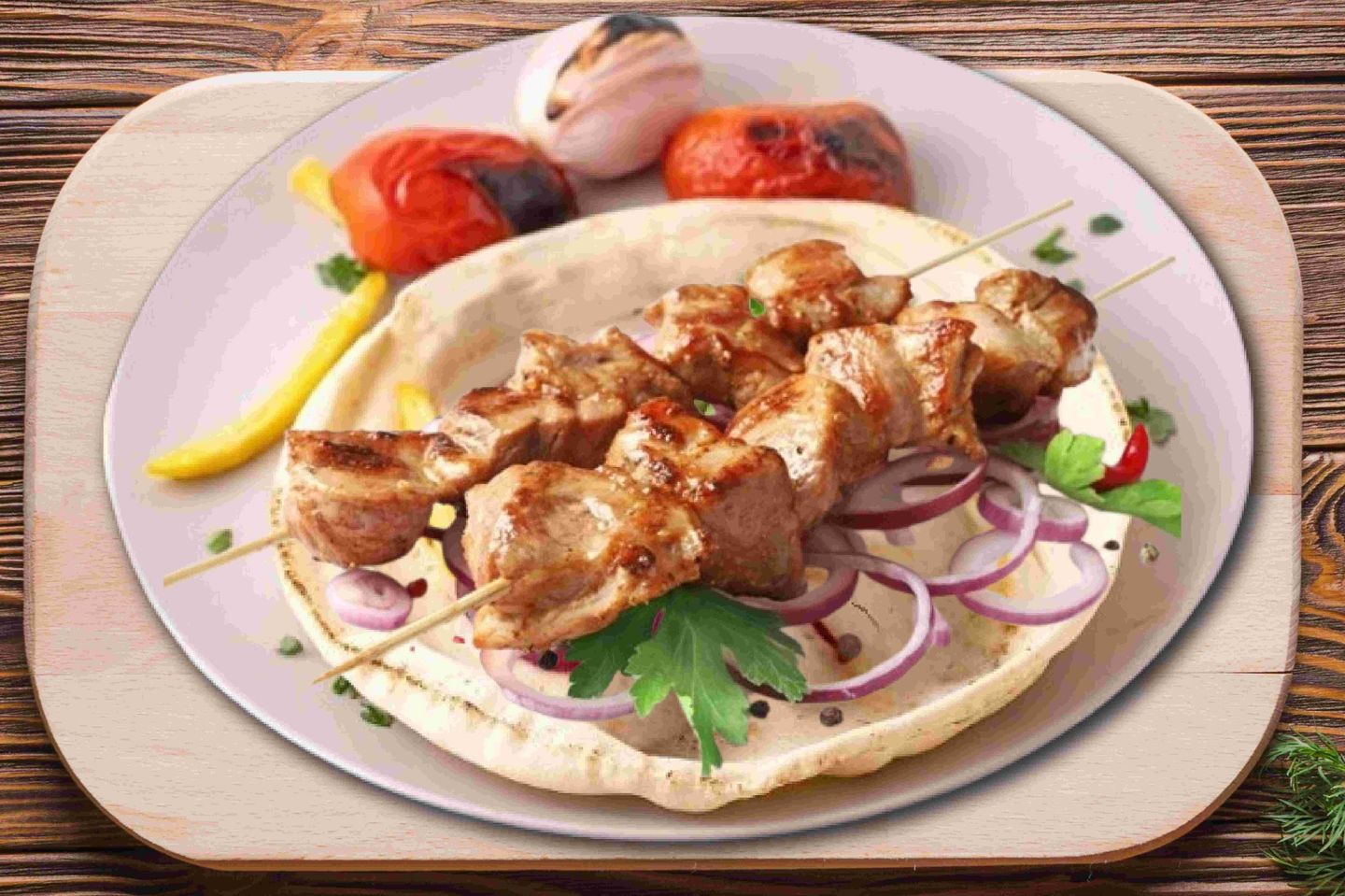 شيش طاووق - ساندويتش