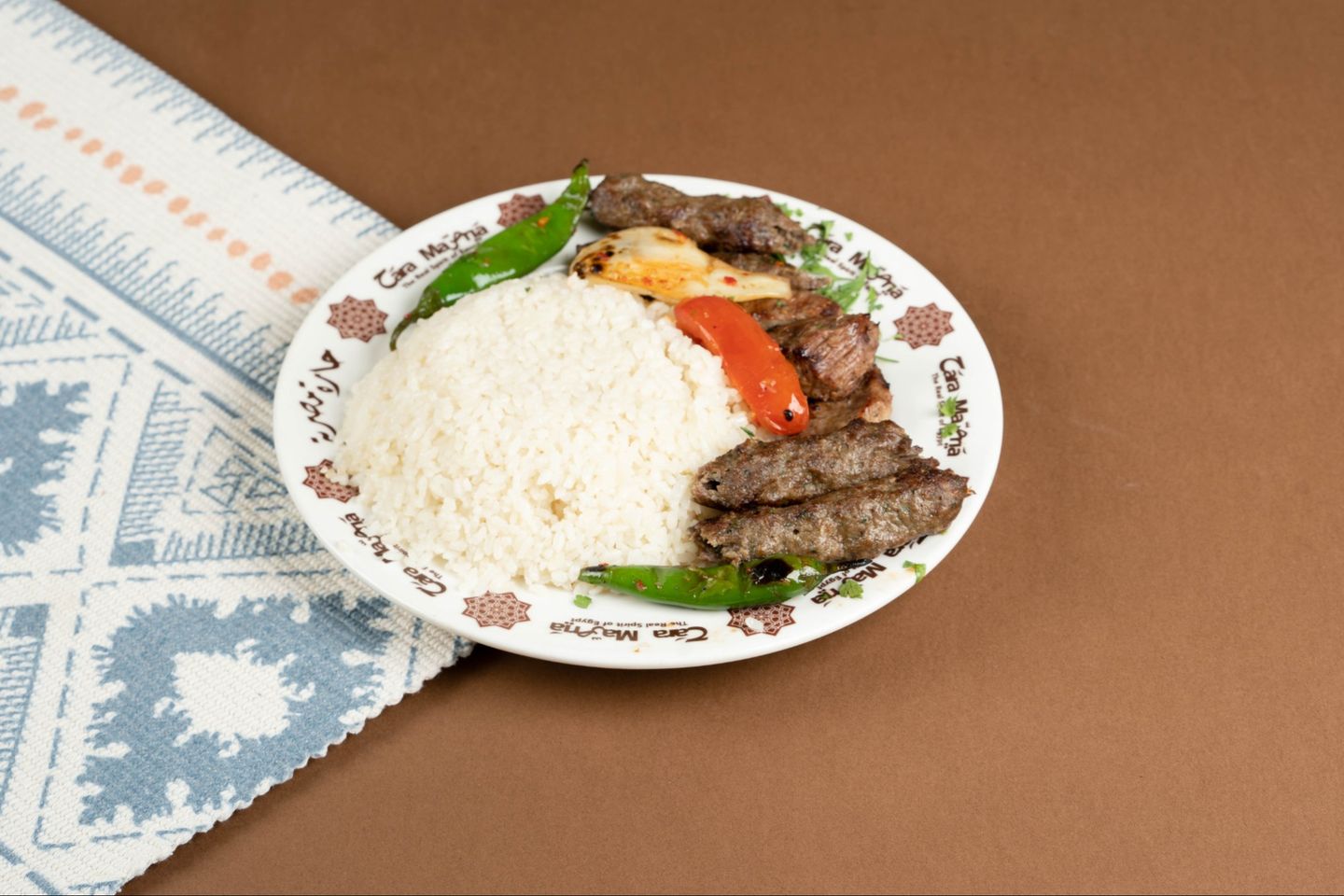 كباب وكفته - طبق