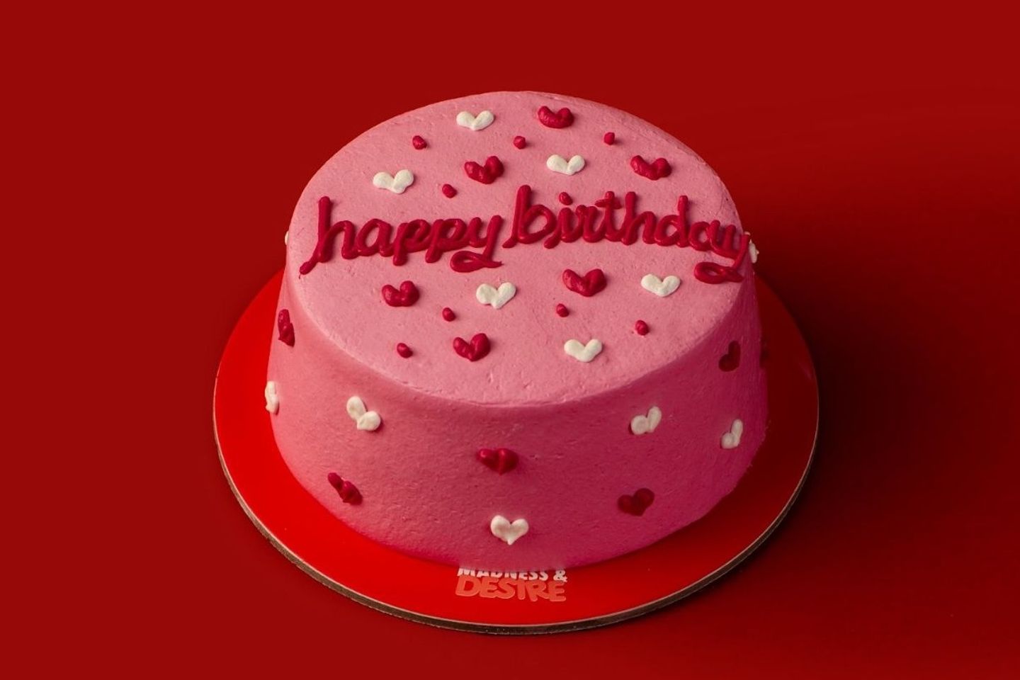 Tiny Heart Cake - Mango