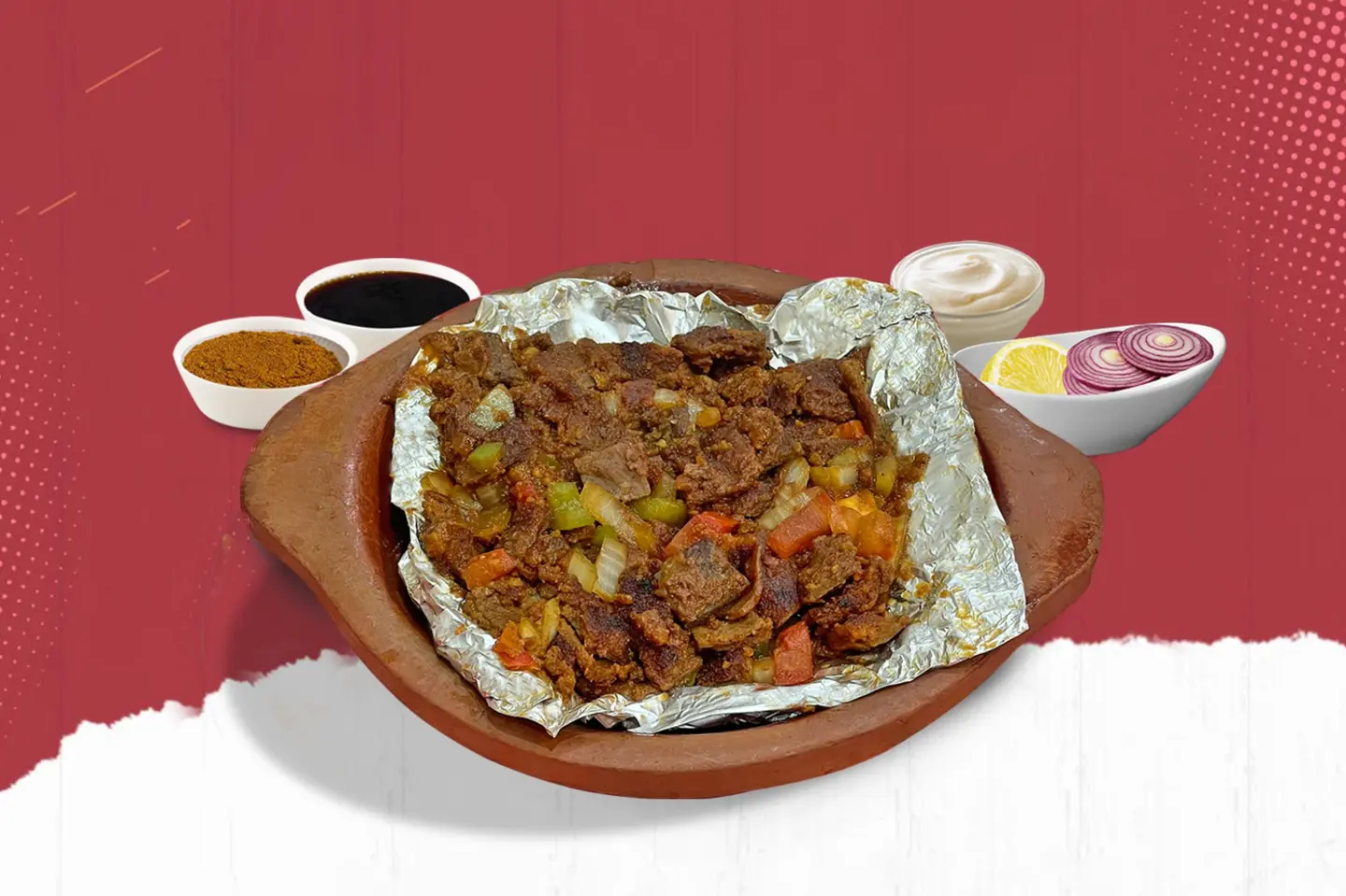 السيريه المدفون - لحم