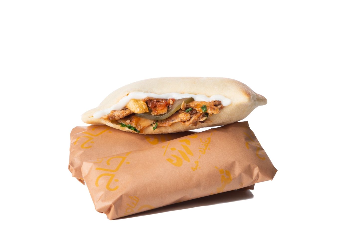 شاورما دجاج أمنا حوا - نص درزن - ستة سندويتش