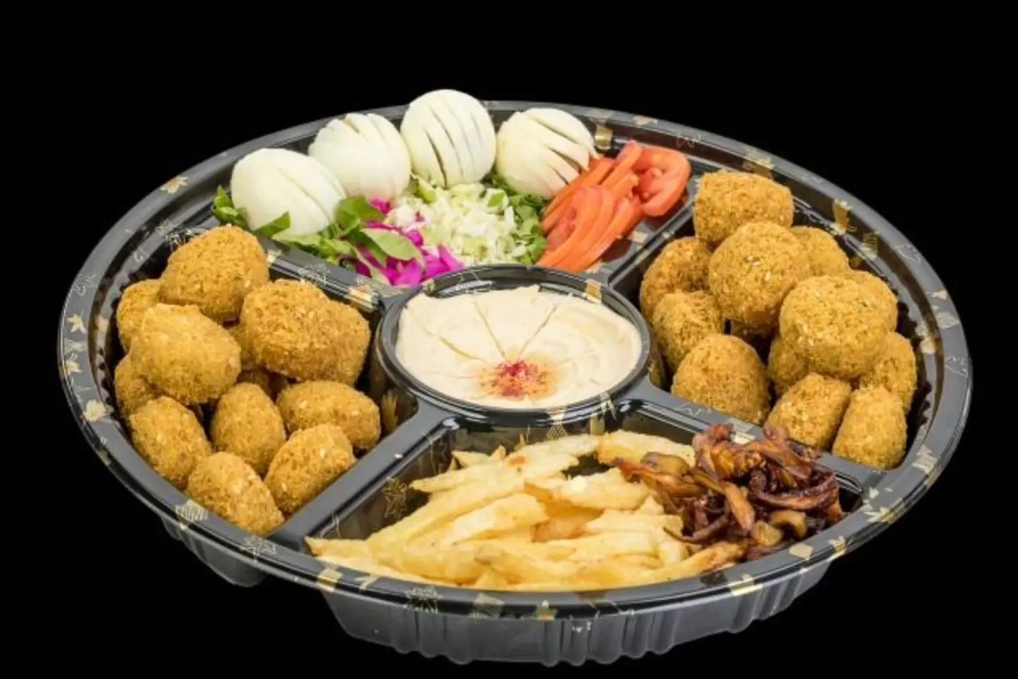 صحن الفلافل الدمشقية  - صغير