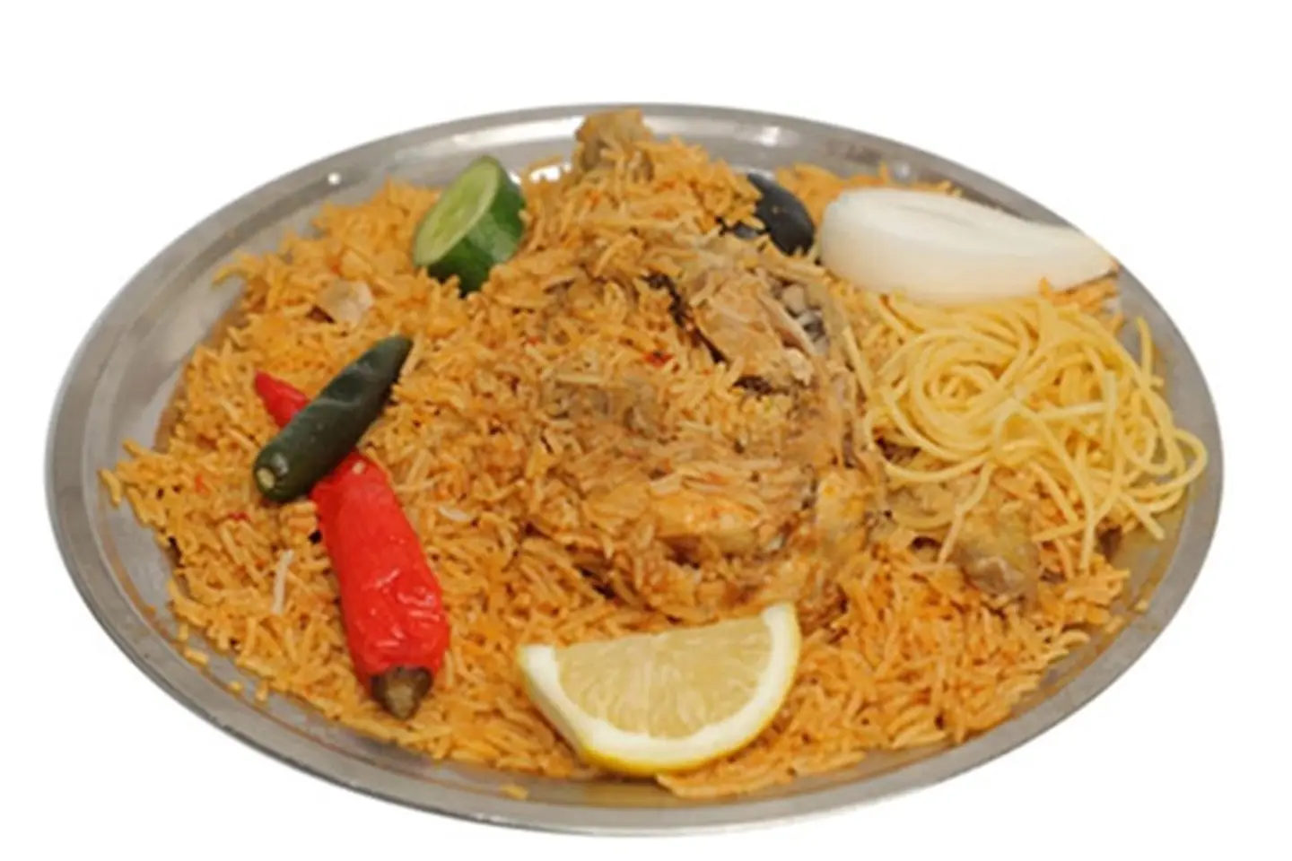 دجاج مضغوط الديوان - نص حبة دجاج