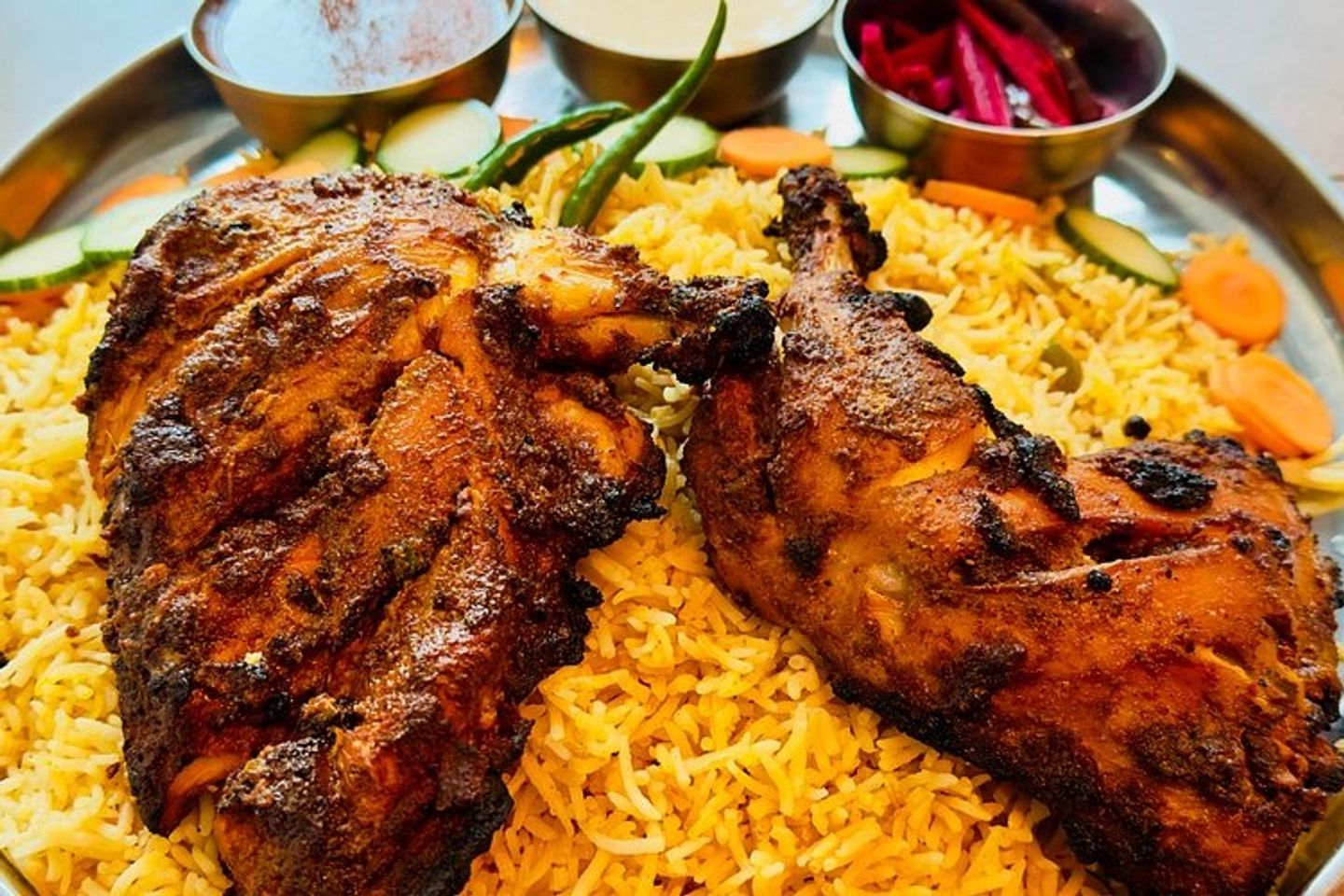 Chicken Alfaham With Rice - Full With Rice