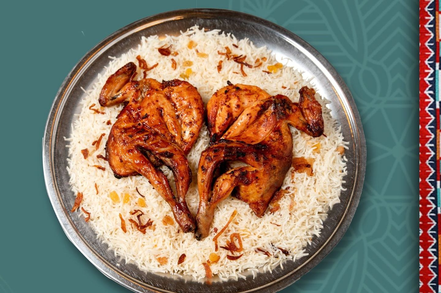 Charcoal Chicken With Rice - Half A Pill