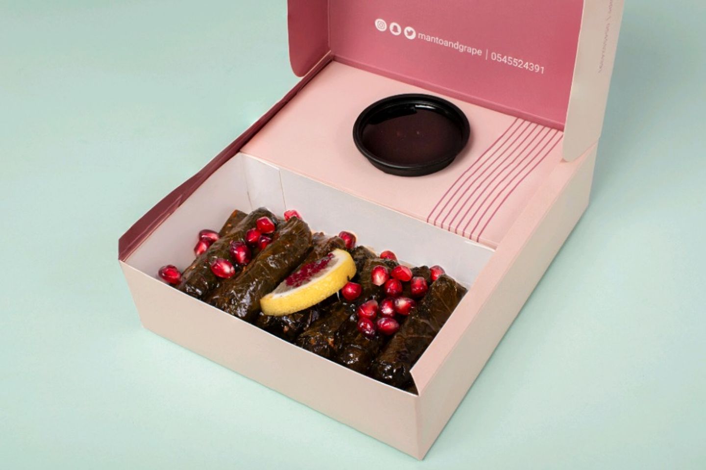 Pomegranate Molasses Grape Leaves - Jumbo