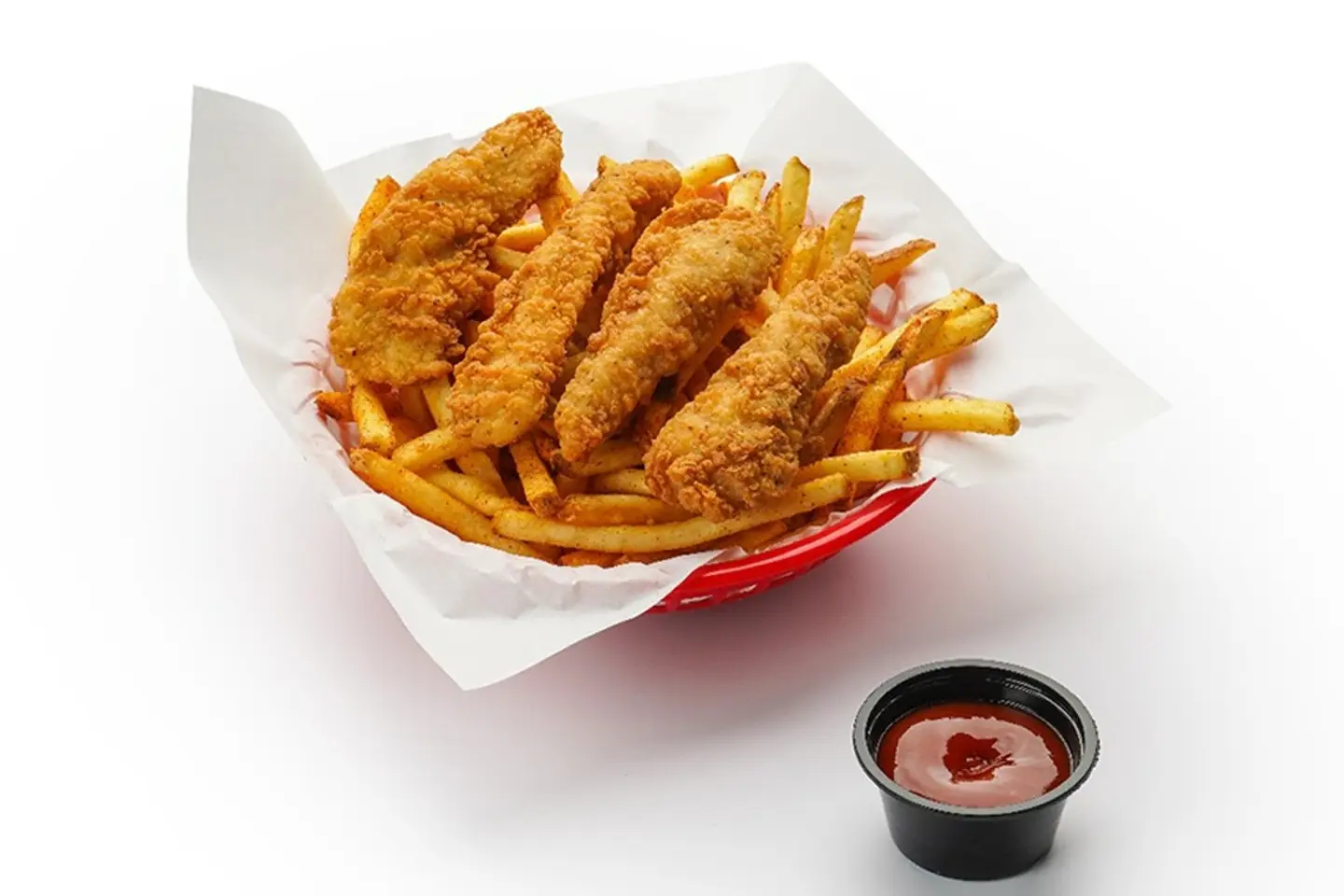 Chicken Tender Basket With Fries - Small 2 Pieces