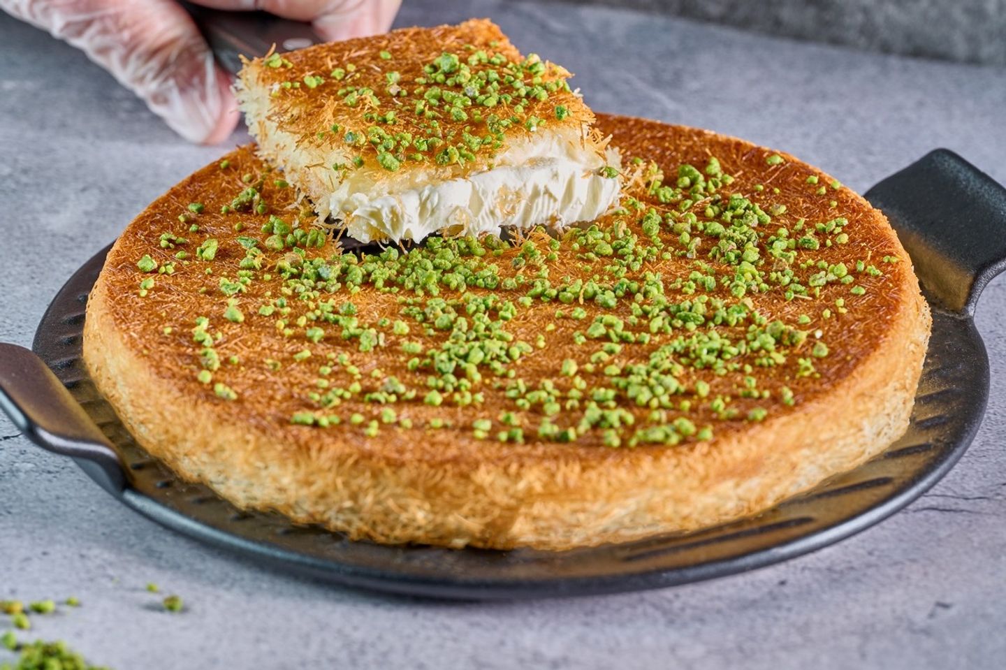 كنافة بالقشطة - وسط ٧٠٠ جرام