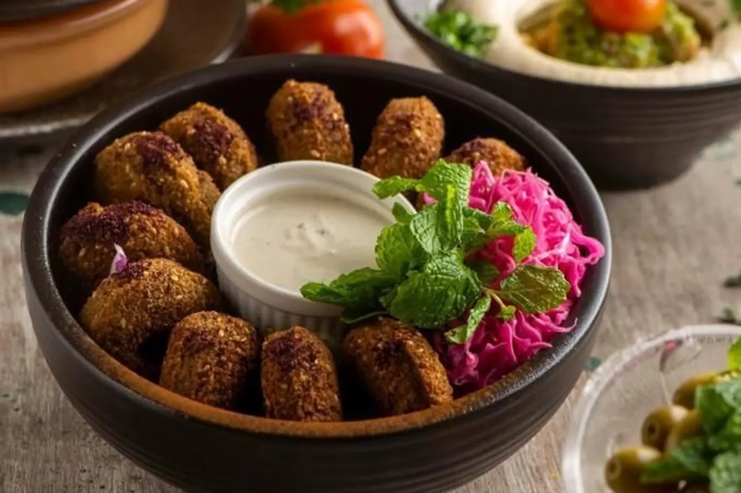 Mixed Falafel Plate - Medium