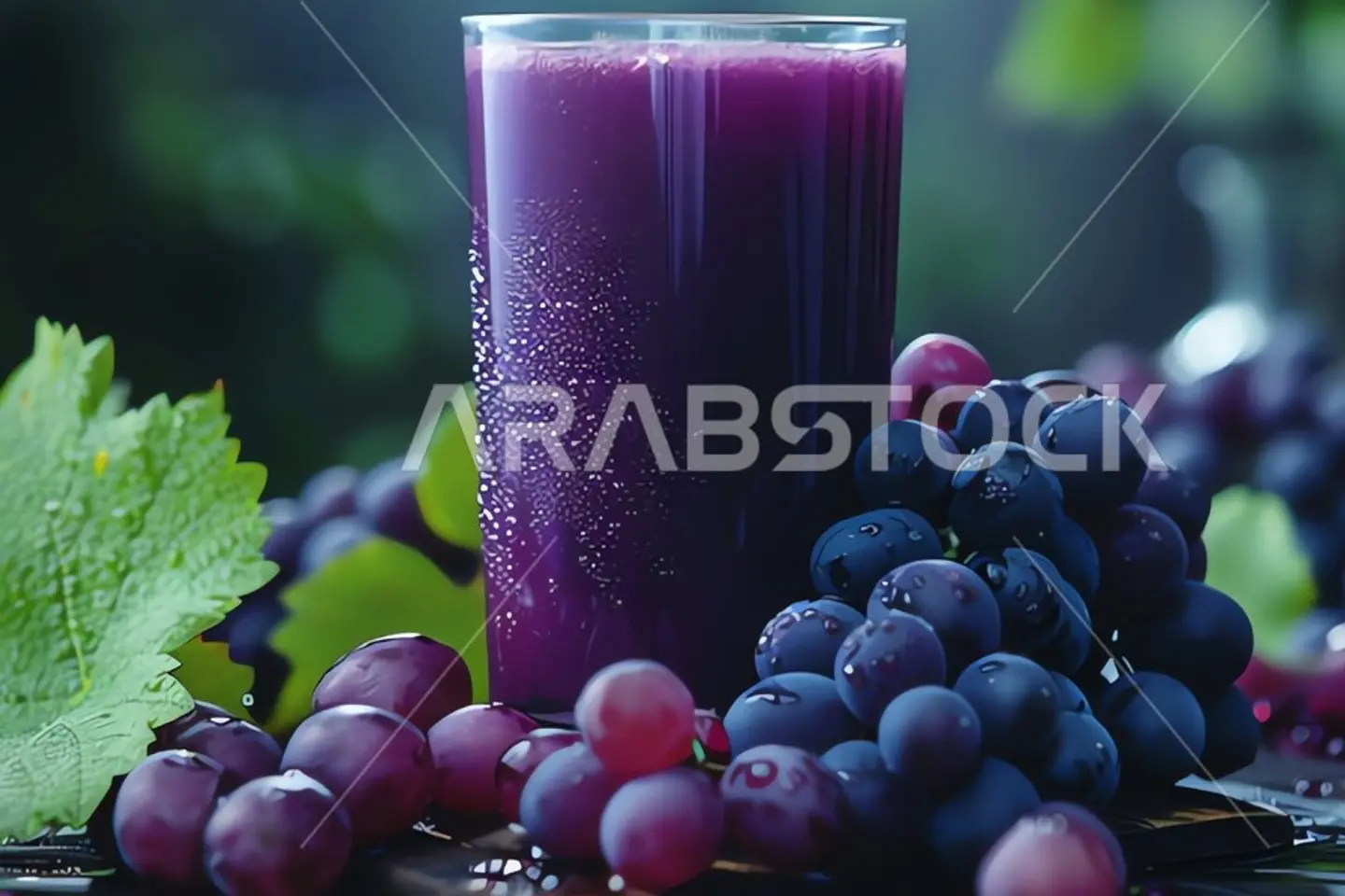 عصير عنب - كاسه صغيره عصير عنب