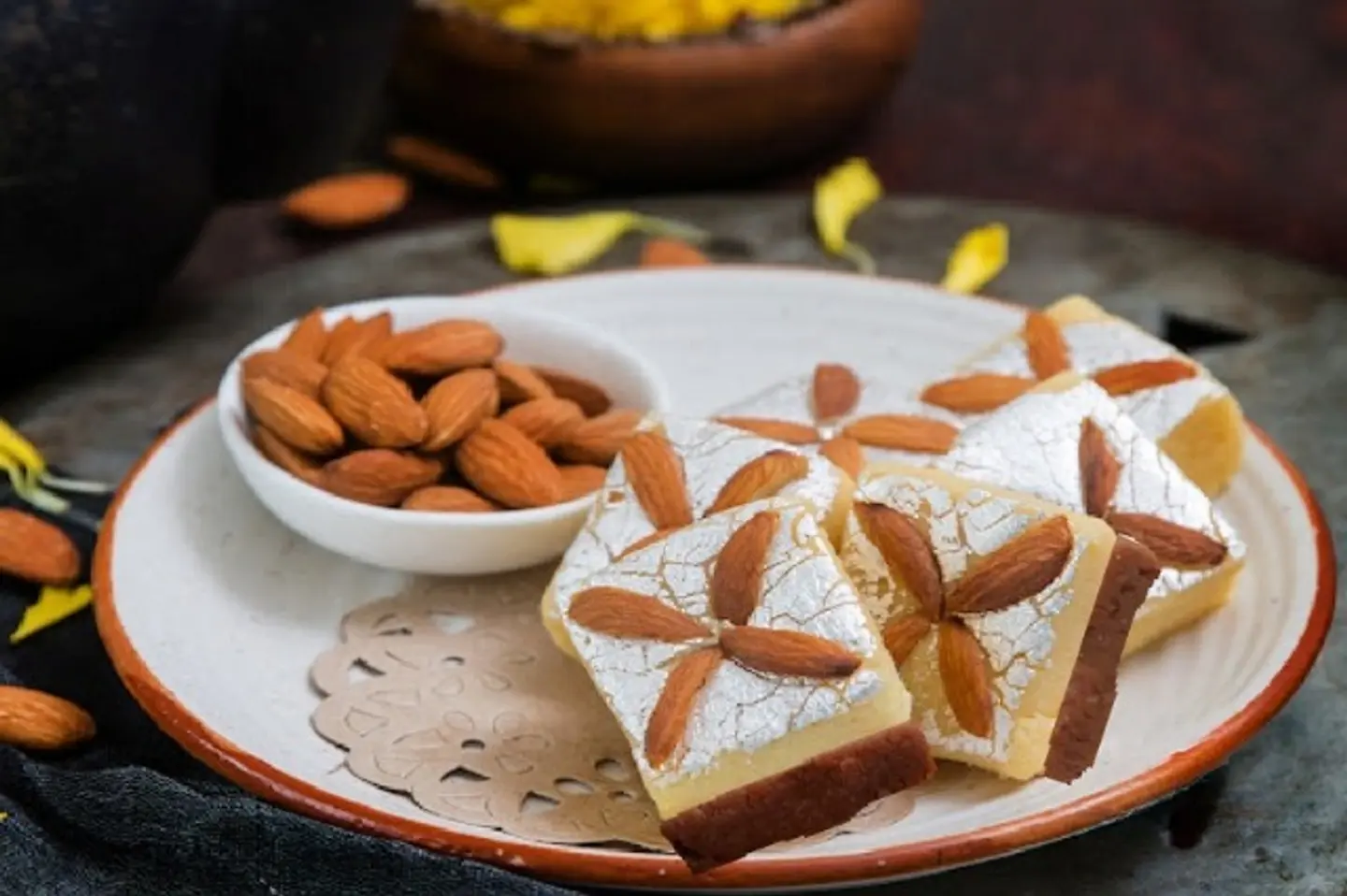 Badam Chocolate Barfi - 250 Gm