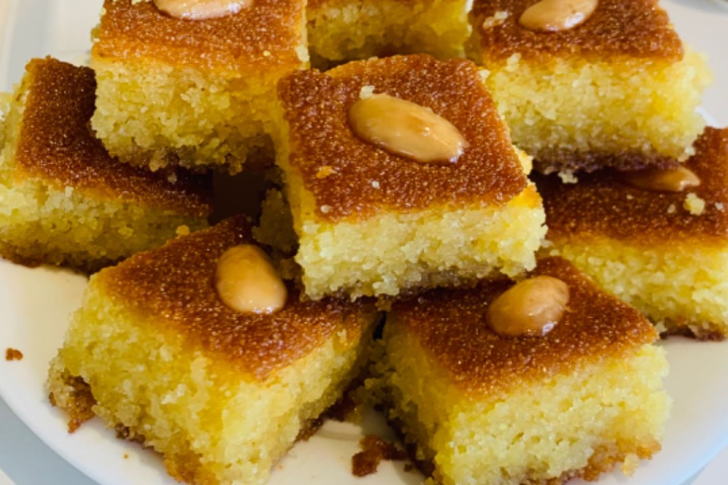 هريسة باللوز  - ربع كيلو