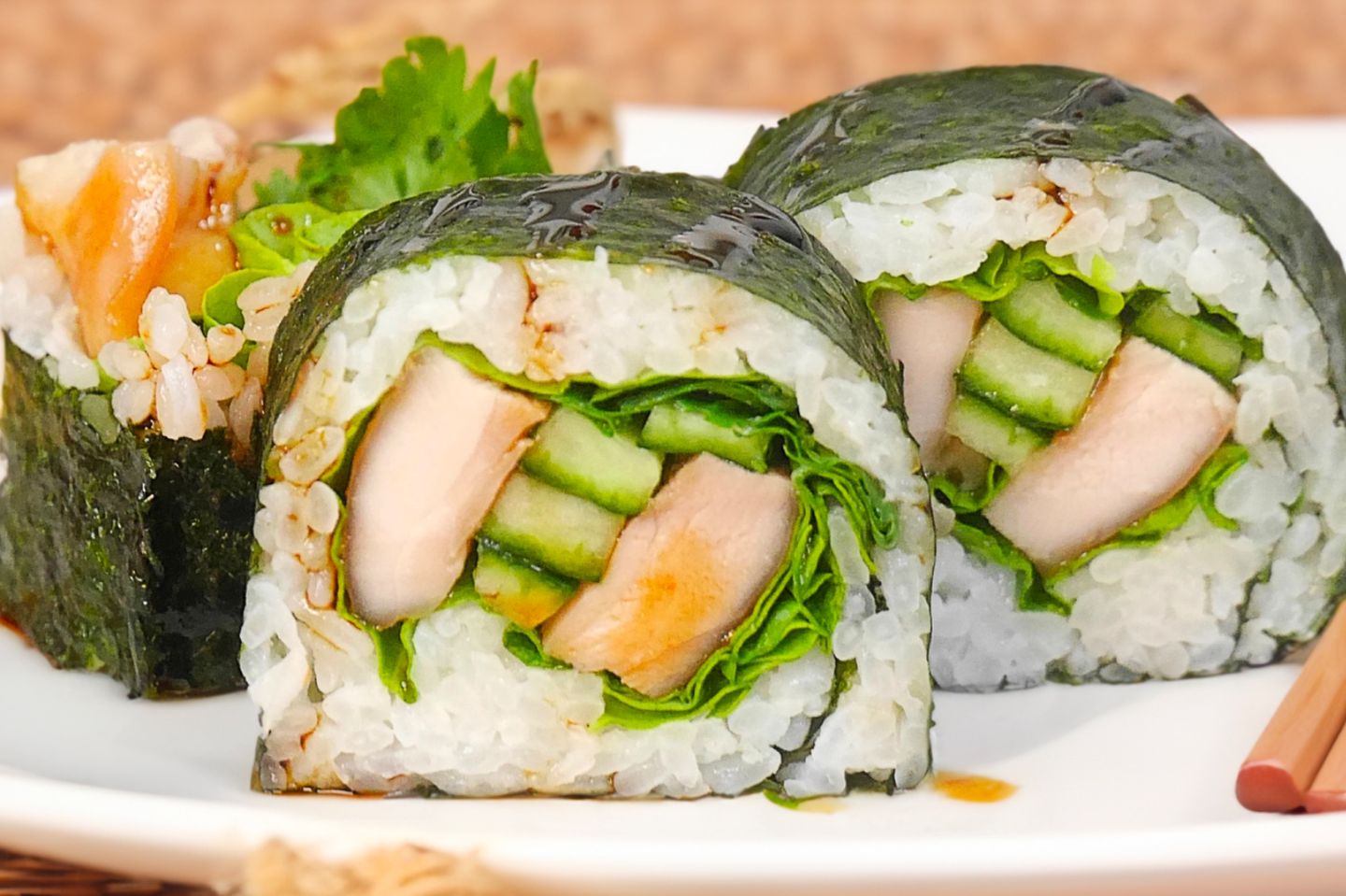 The Crispy Chicken  - Small Sushi 4 Pcs