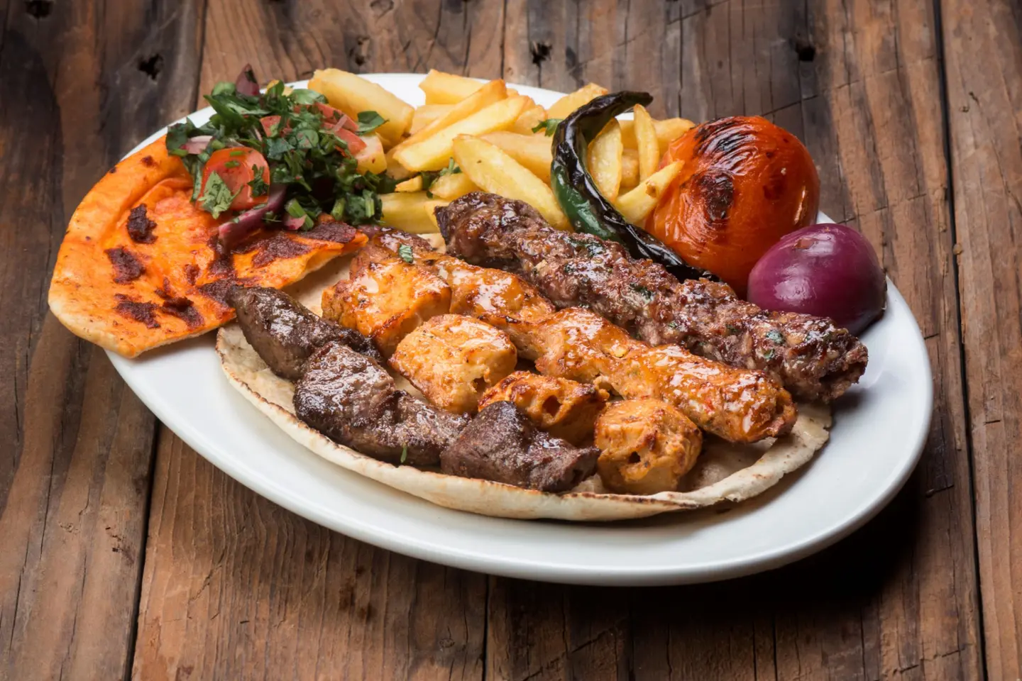 Mixed Grill - A Dish For One Person