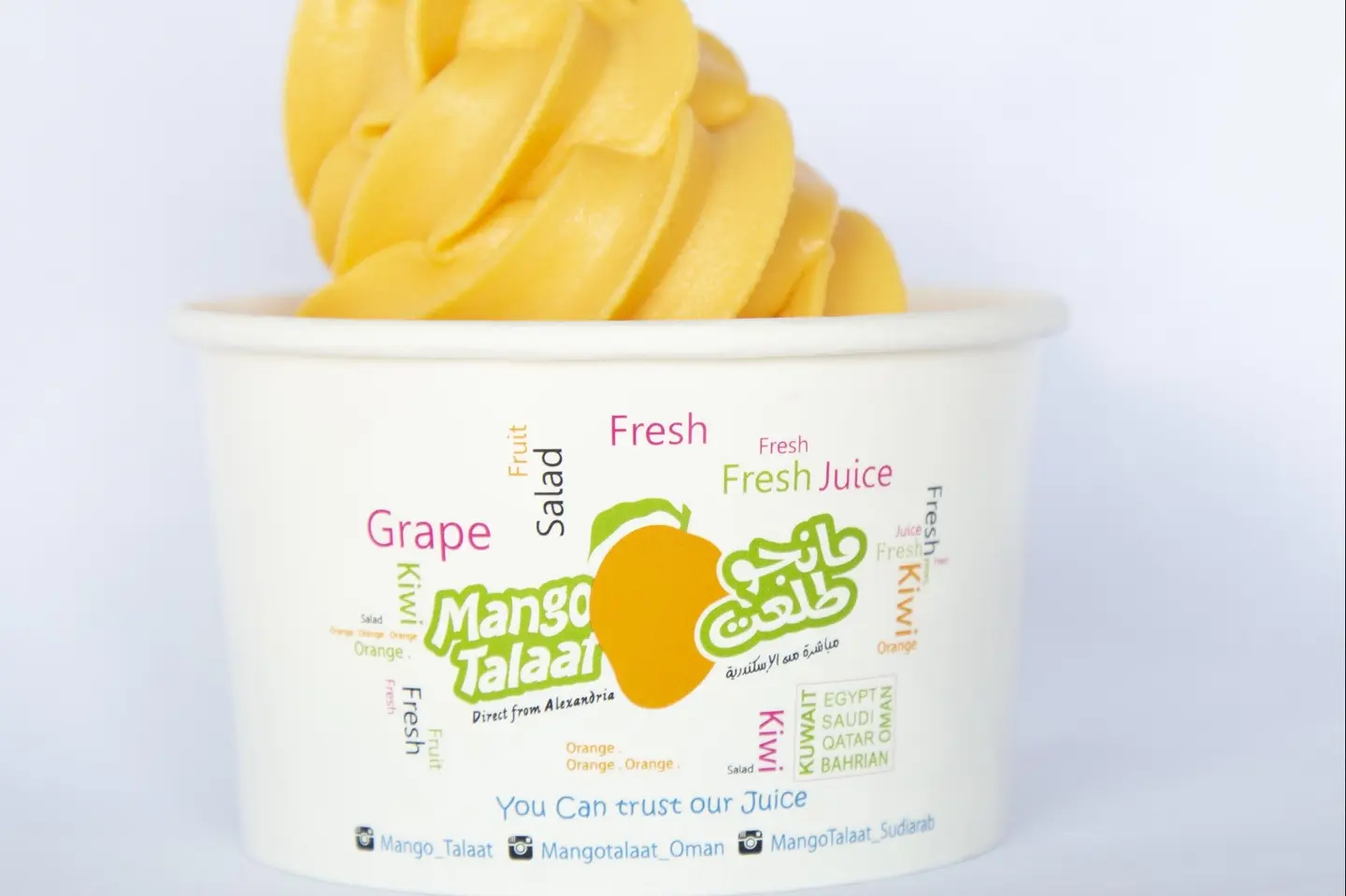 Gelato Mango - Small