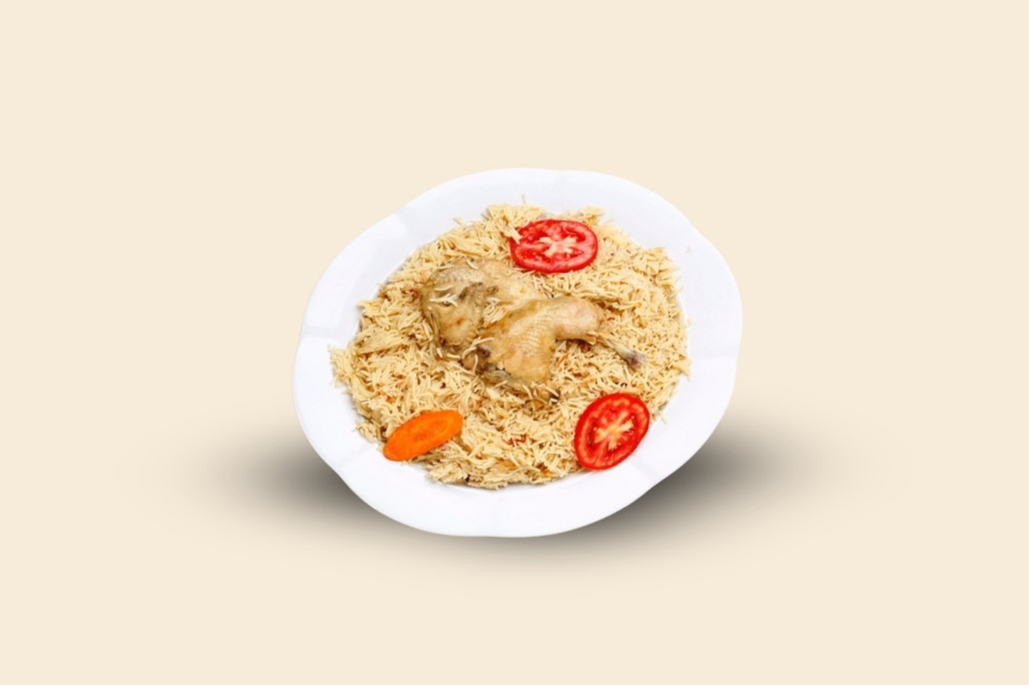 دجاج مضغوظ - نصف دجاج