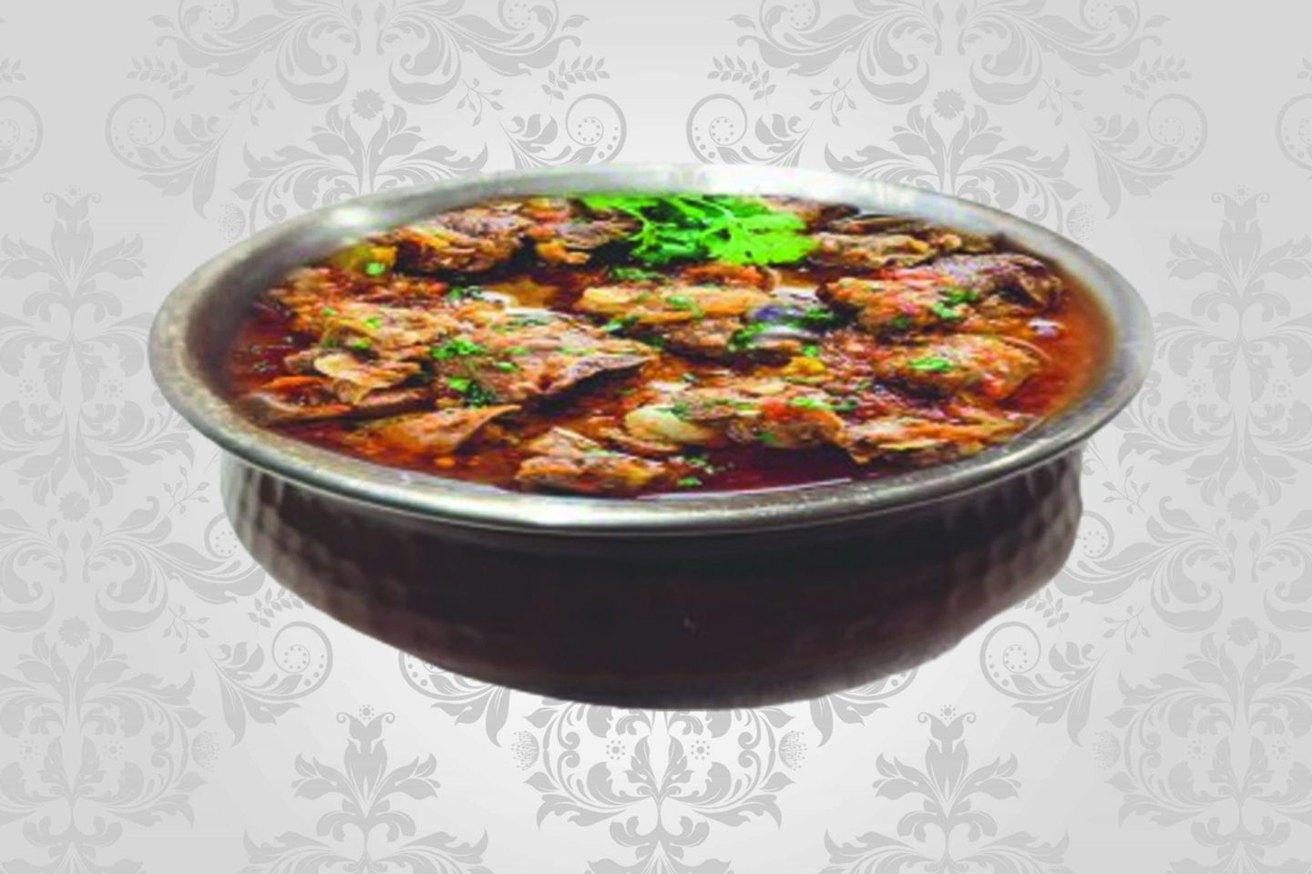 لحم ضأن بيشاوري كاداي - نص