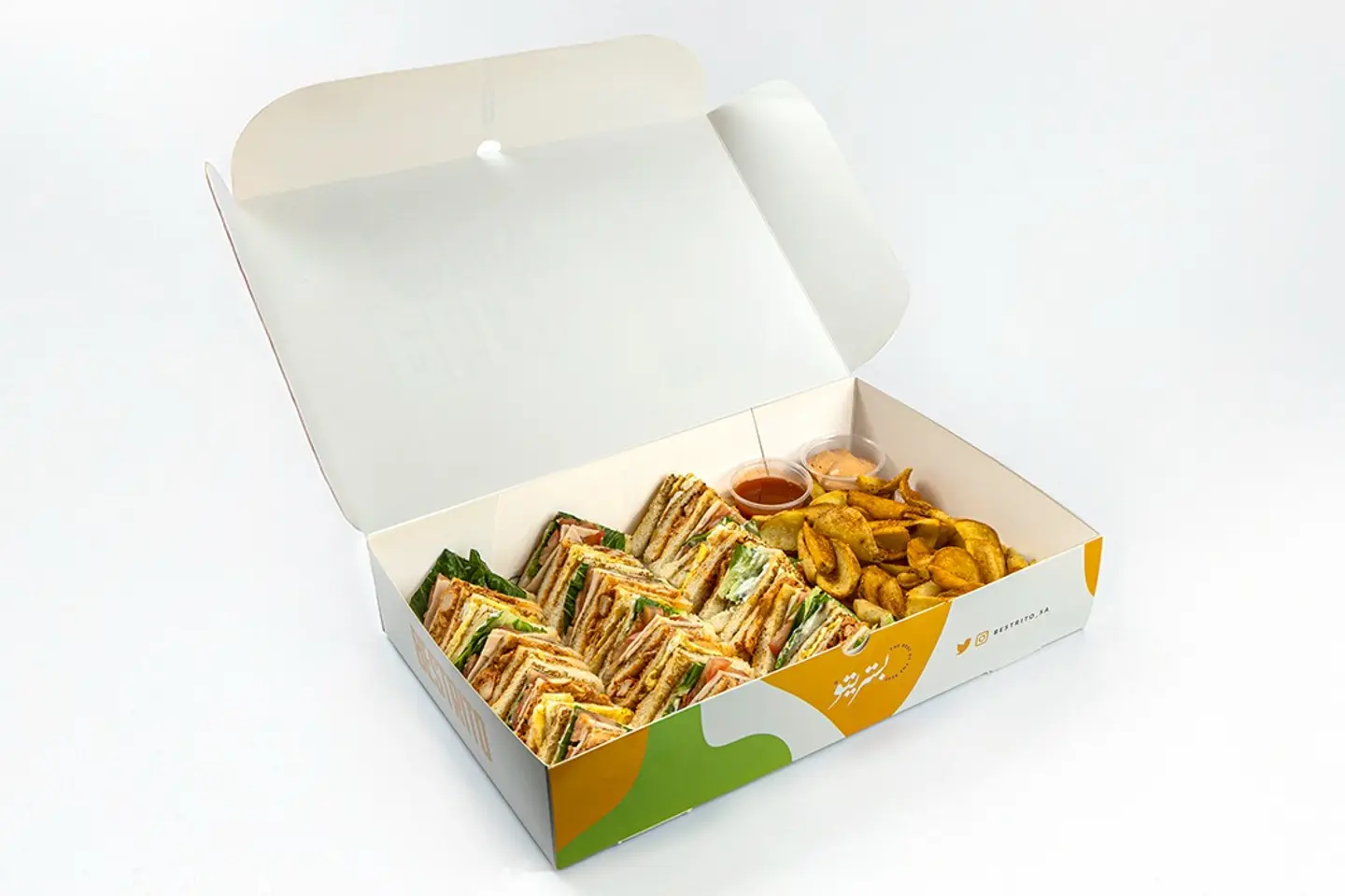 بوكس كلوب ساندوتش - بوكس اثنا عشر حبة