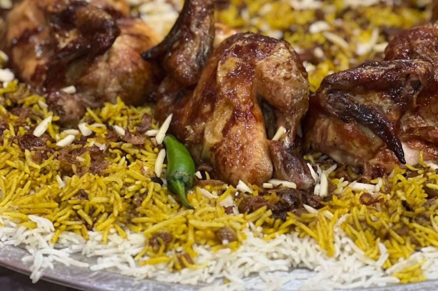 برياني دجاج - ربع فخذ