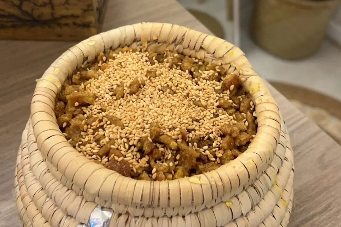 جمرية عسل و سمسم - وسط