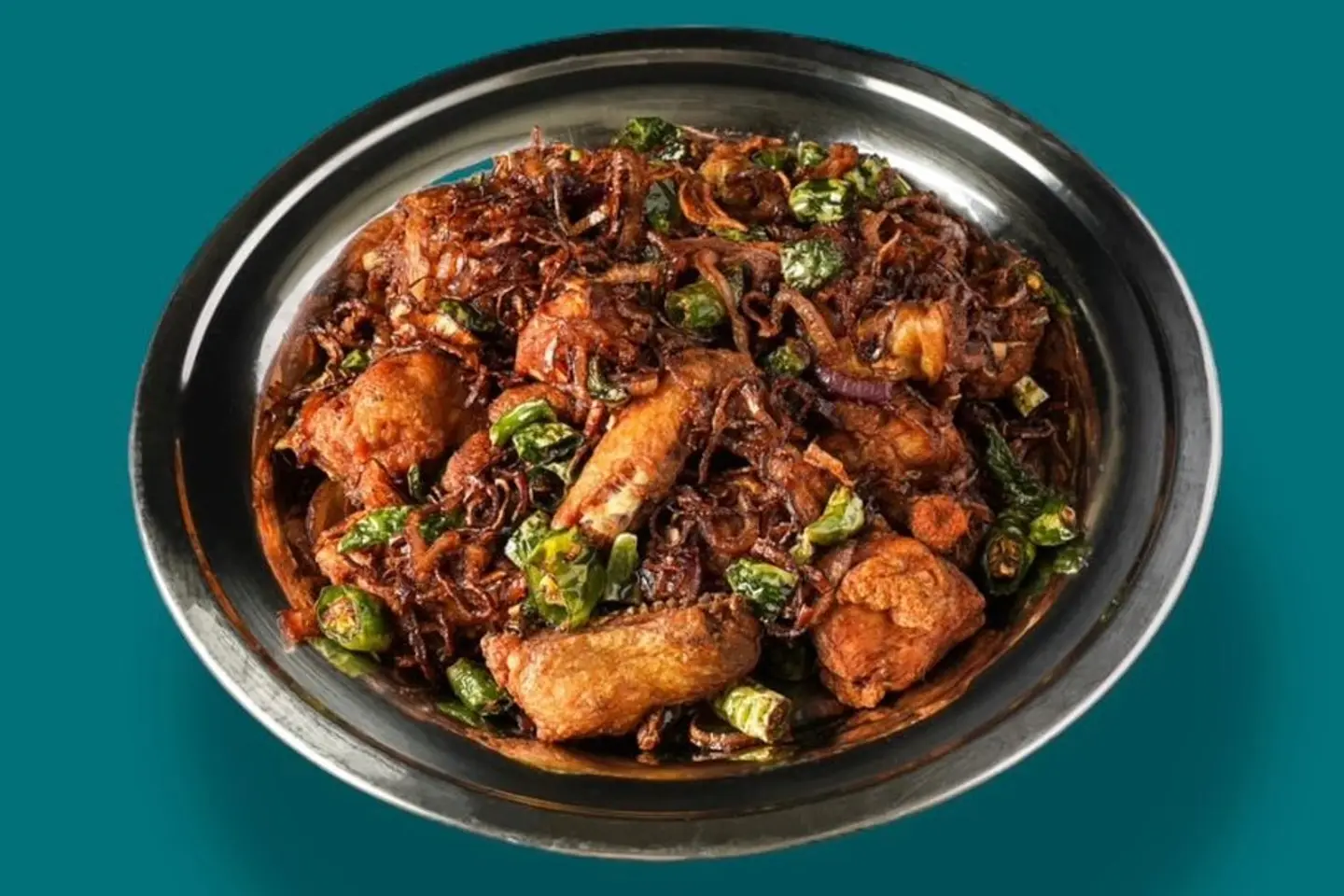 دجاج مقلقل - نص حبة دجاج