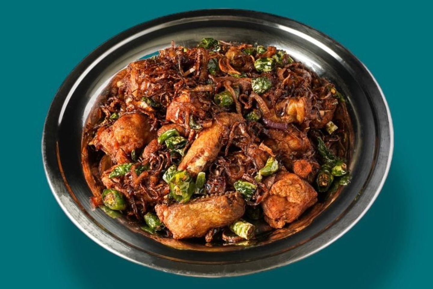 دجاج مقلقل - نص حبة دجاج