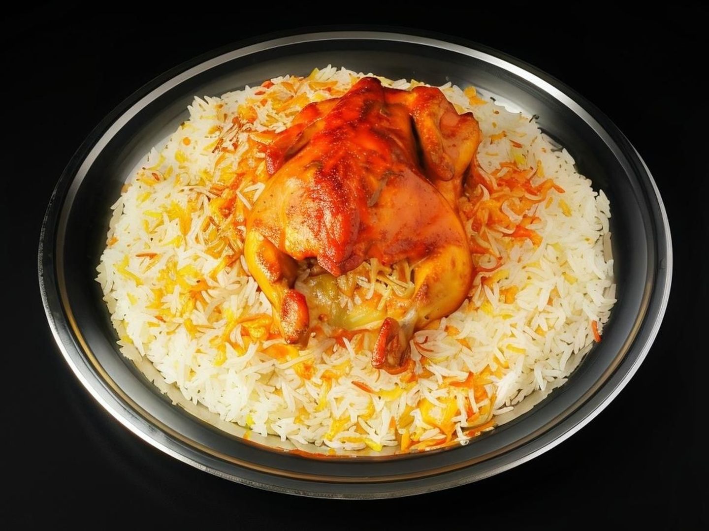 دجاج مندي - نص حبة دجاج