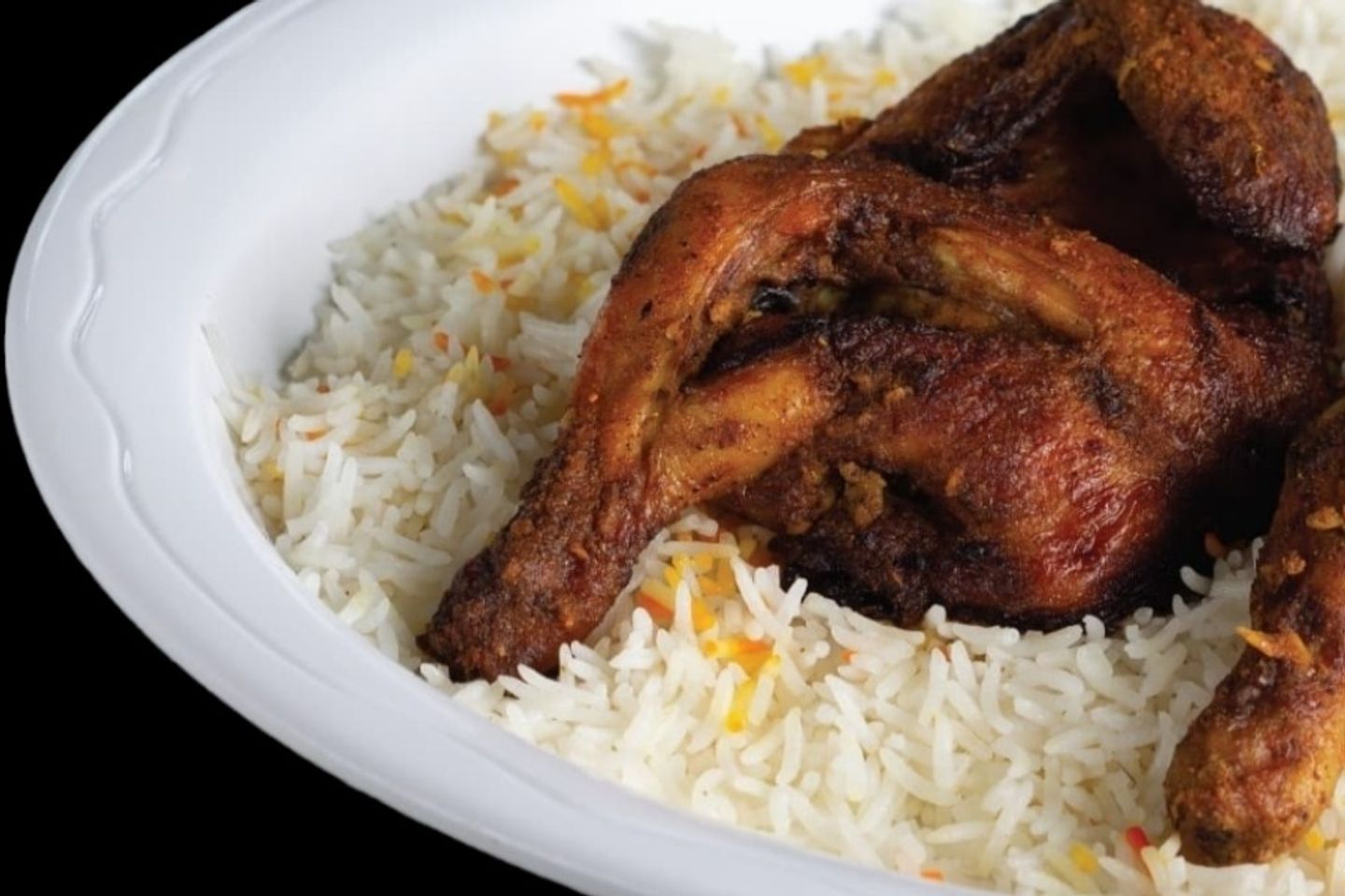 دجاج حضر موت - نص حبة دجاج