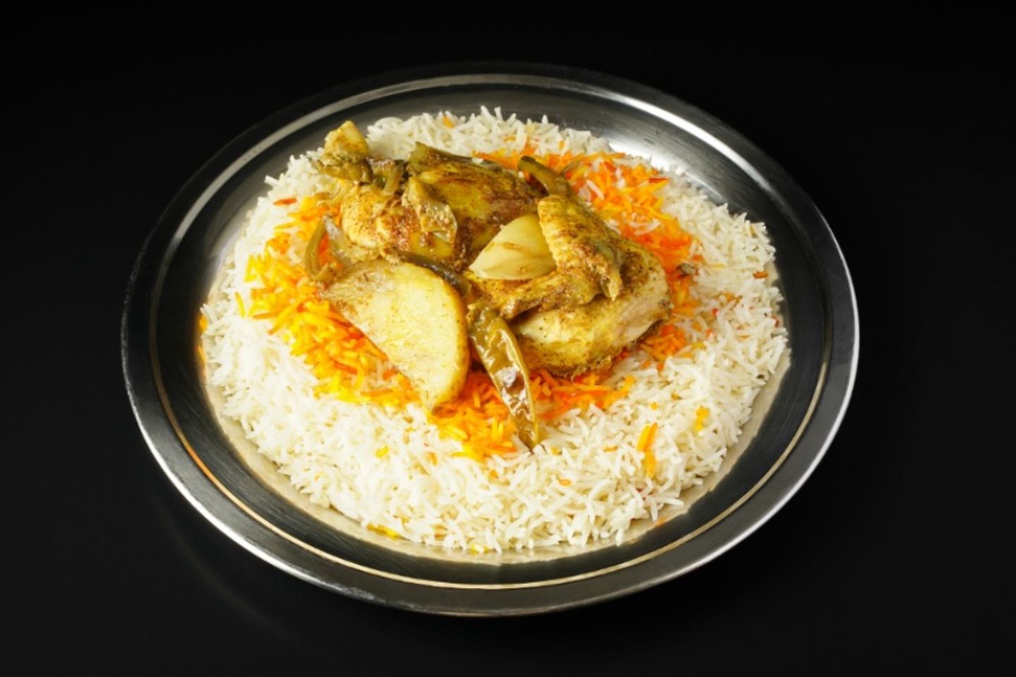 دجاج مدفون - نص حبة دجاج