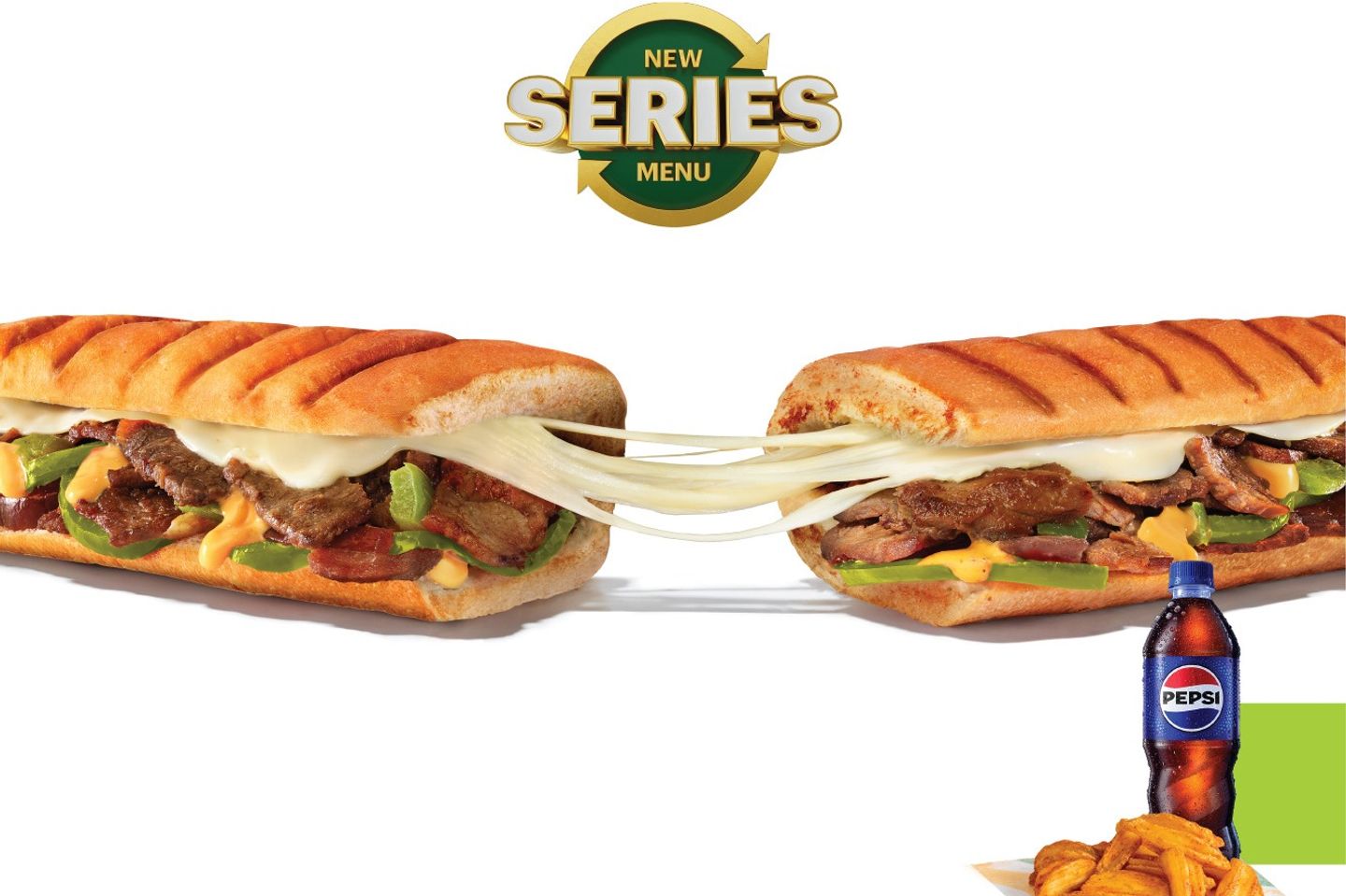 The Big Cheese Steak Combo - 6 Inch