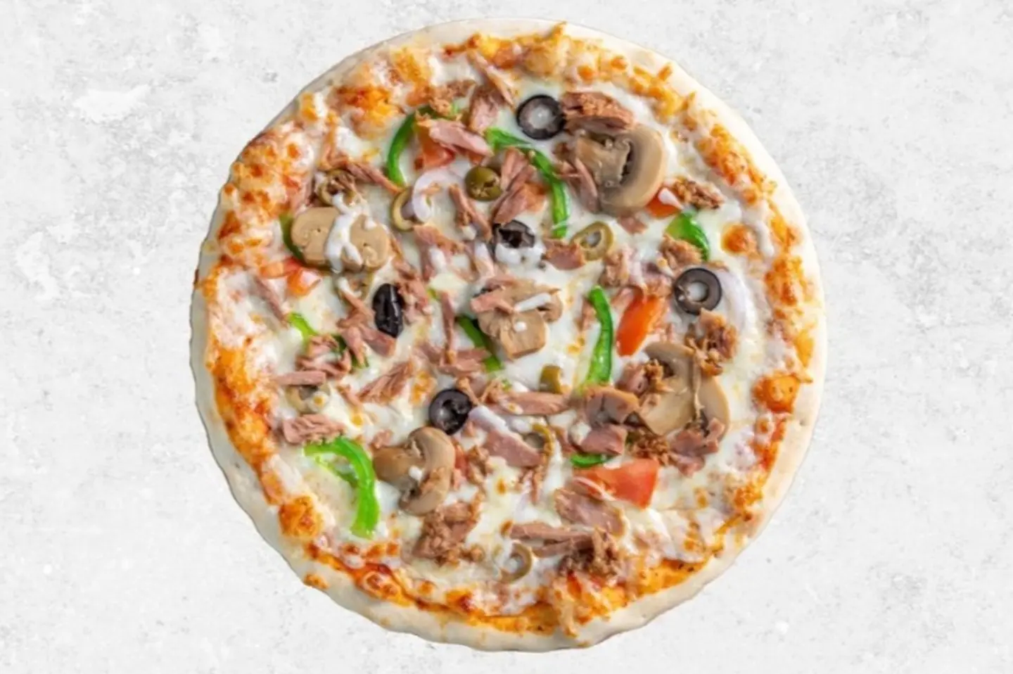 بيتزا تونة - وسط