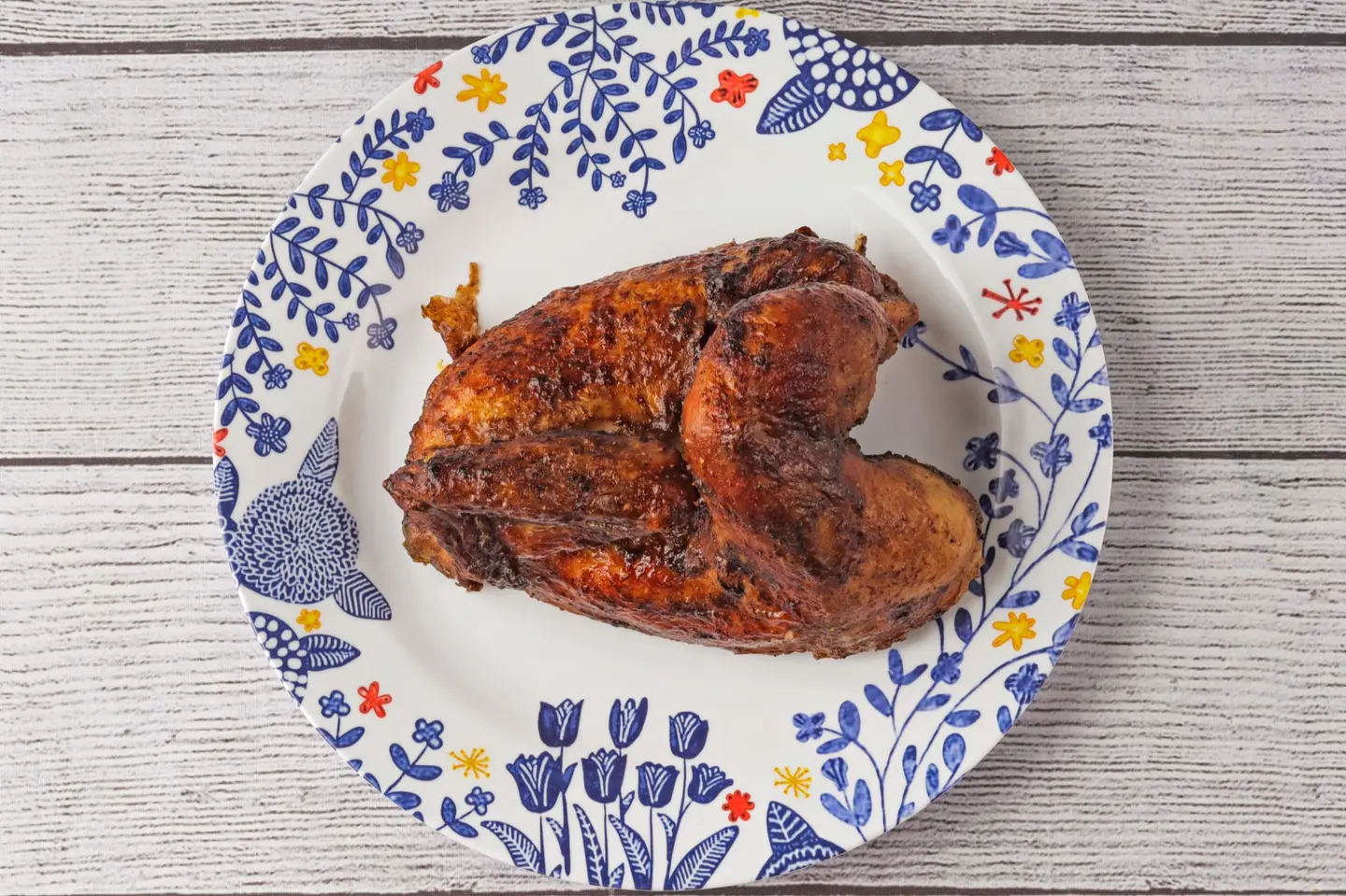 Fresh Marinated Grilled Chicken - Quarter Chicken With Rice