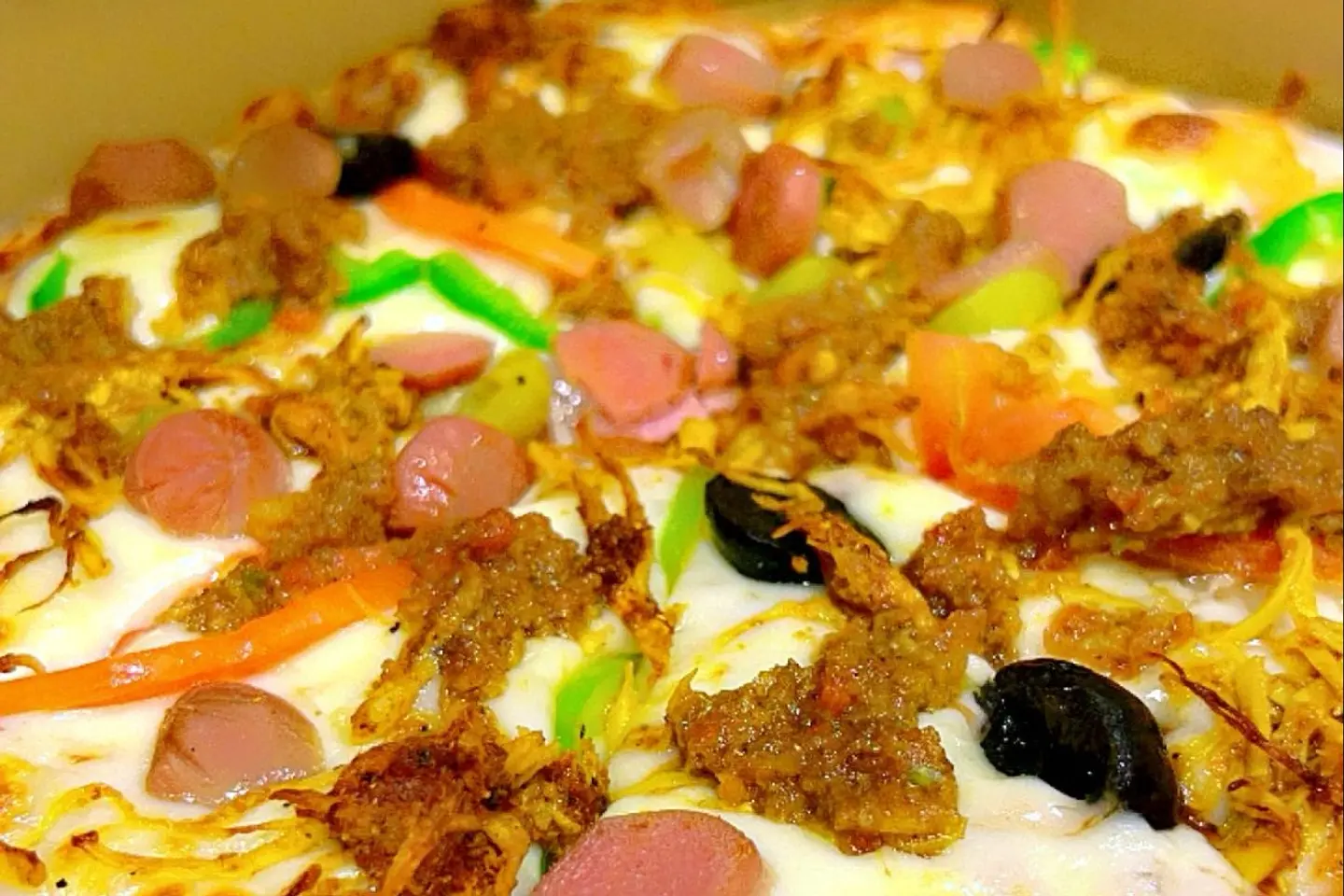 بيتزا لحم طازج - صغير