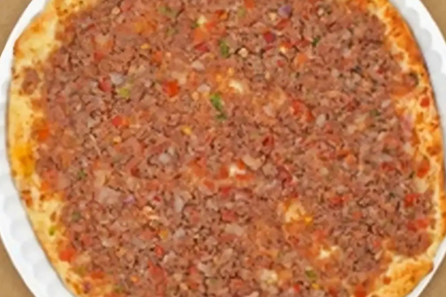 لحم بالجبن - وسط