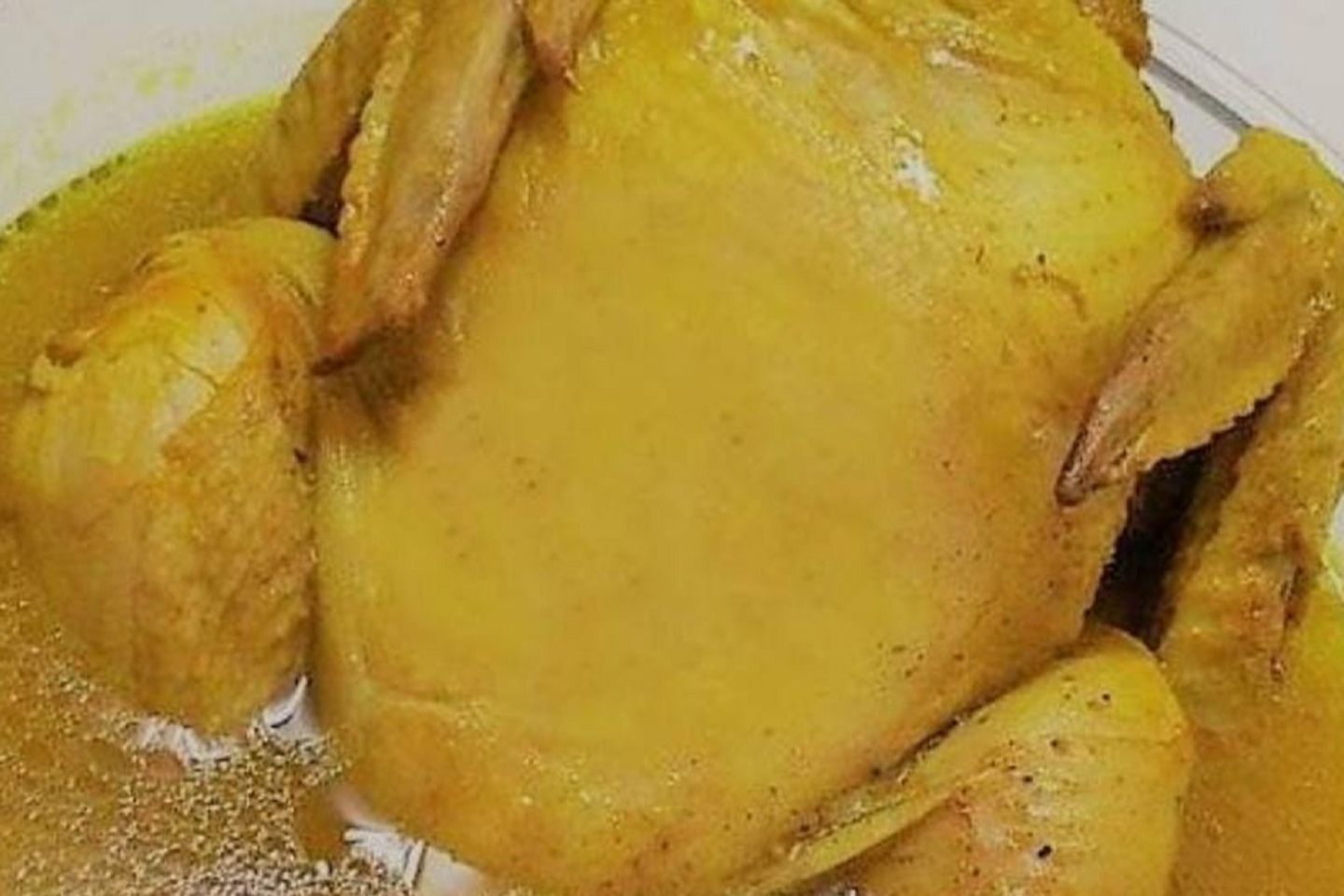 دجاج مسلوق - نص حبة دجاج