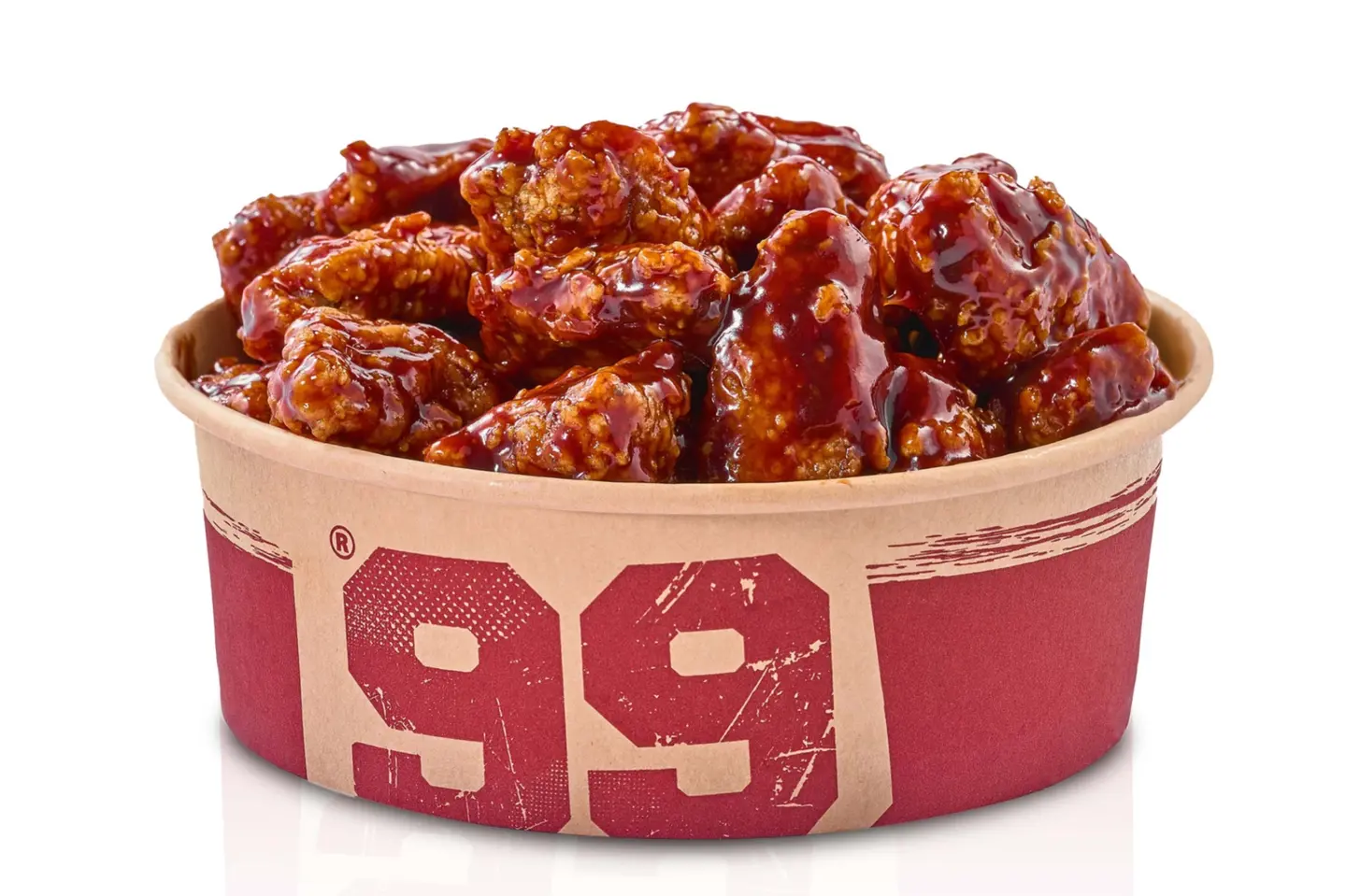 Bbq Chicken Wings - Large 12 Pieces