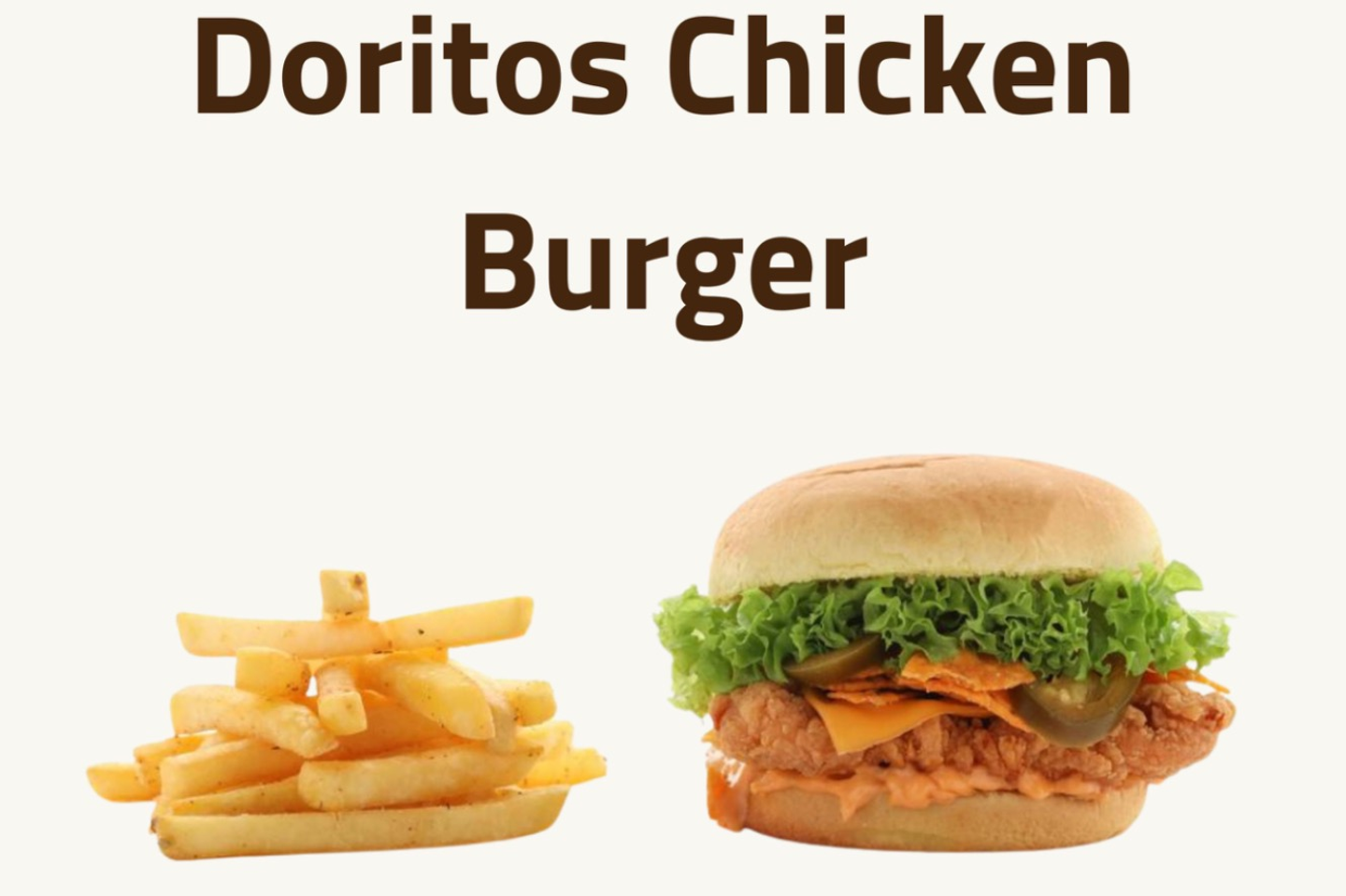 Chicken Doritos  - Sandwich