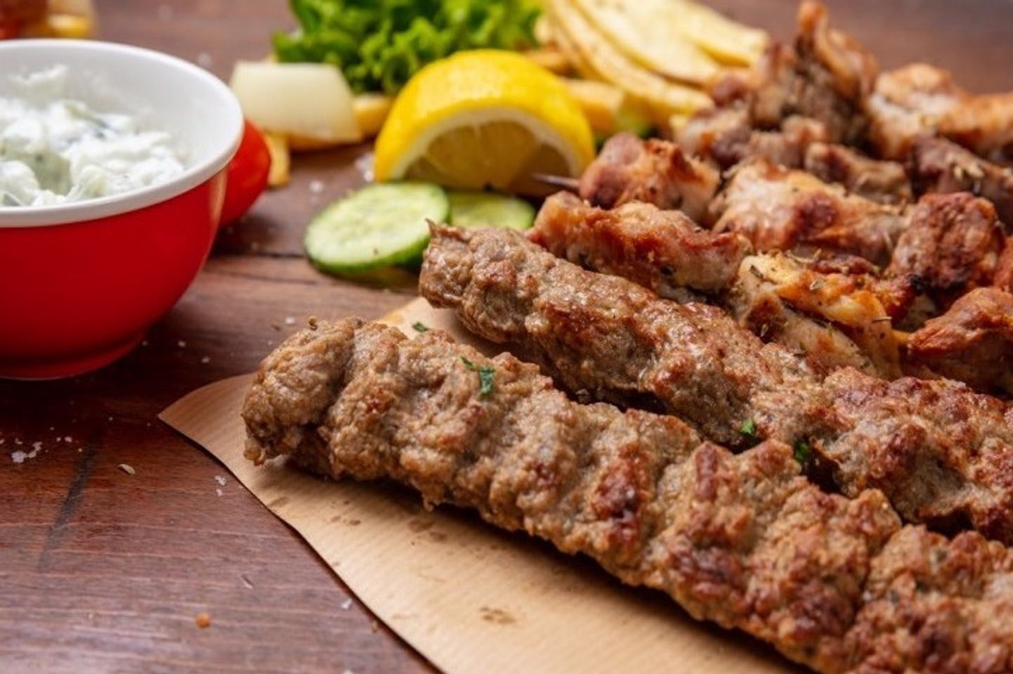 Meat Kebab - نص كيلو كباب لحم