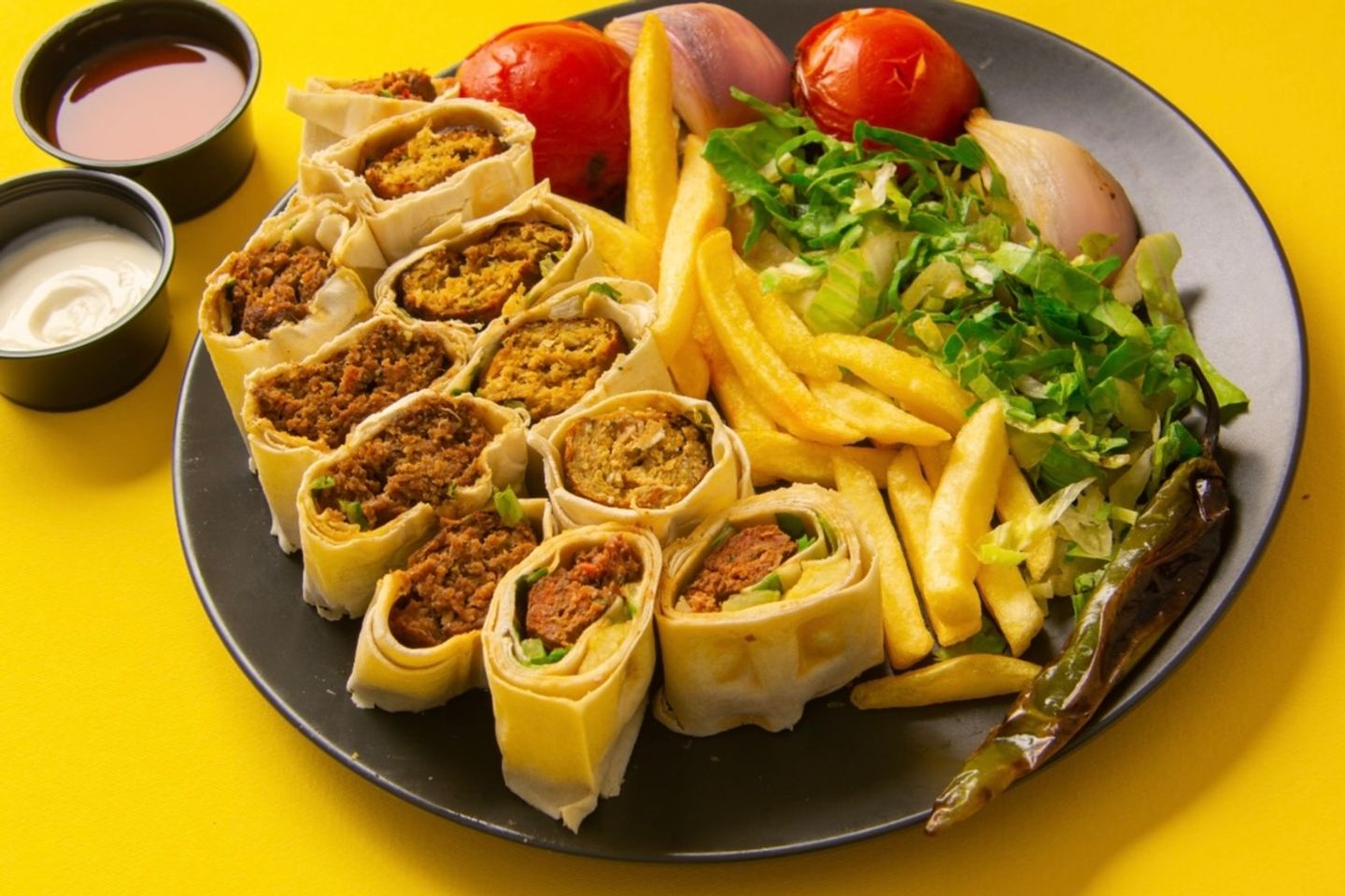 صحن اوصال دجاج عربي - صغير