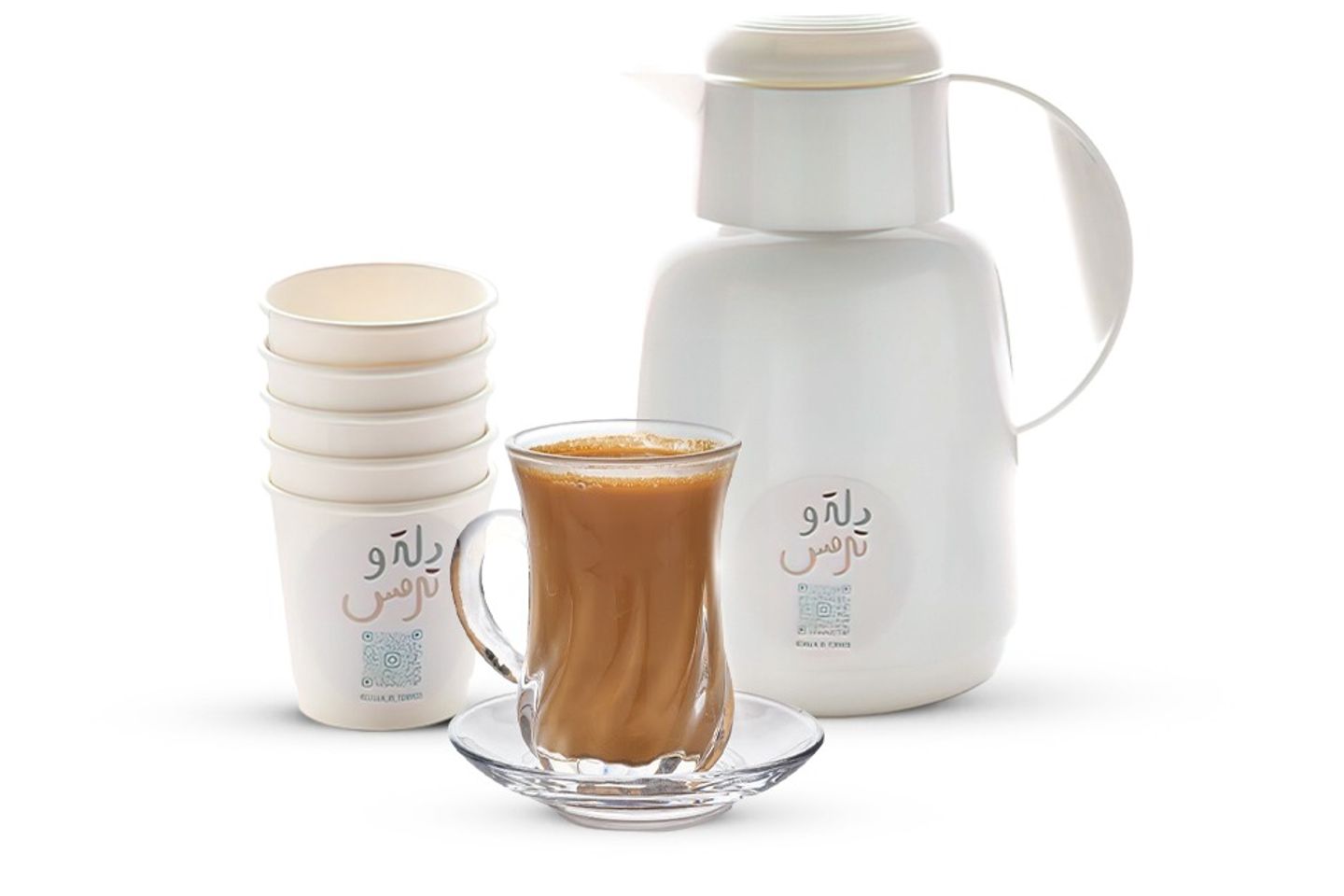 شاي كرك - دلة لتر