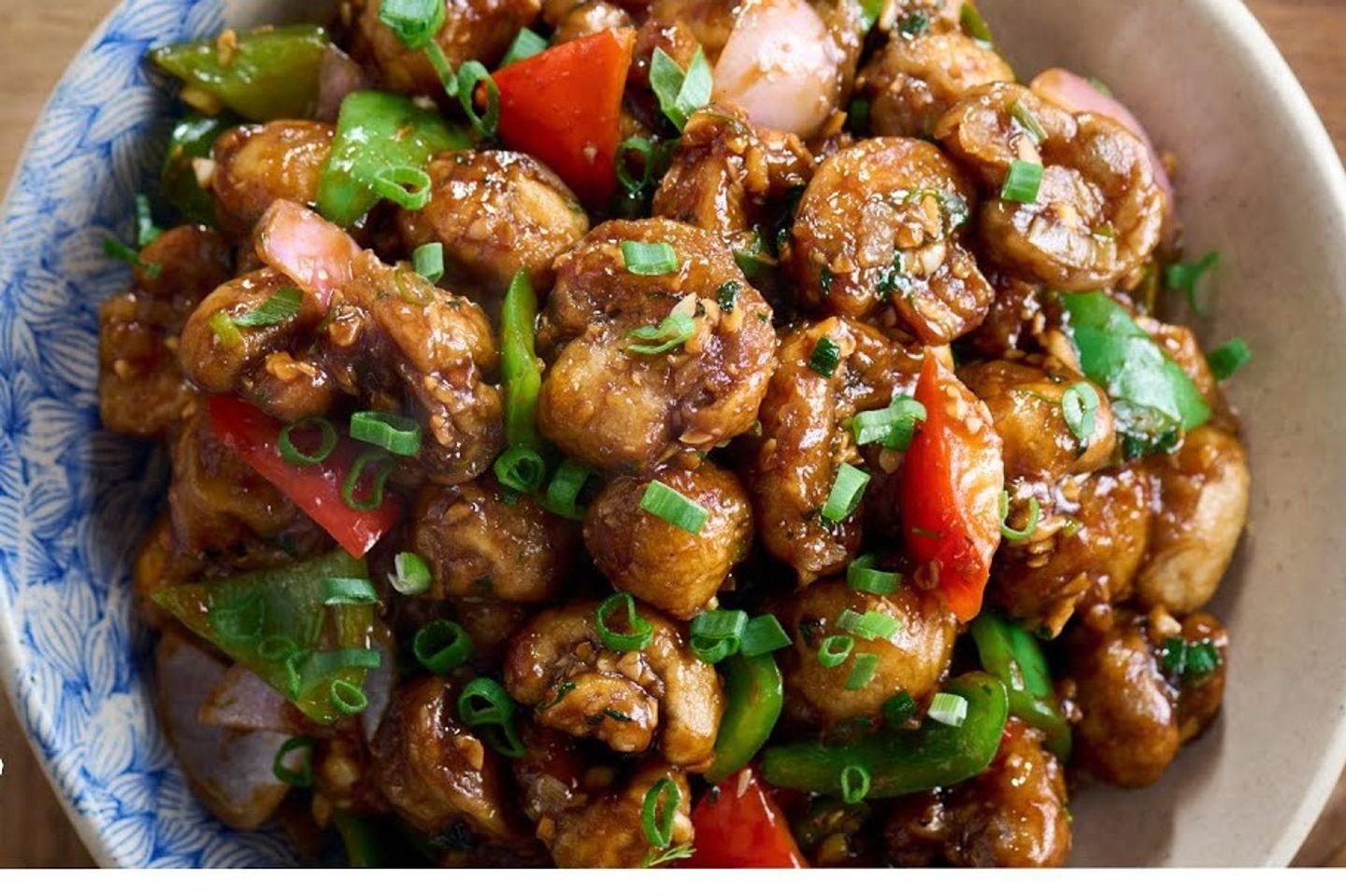 Mashroom Chilly - Wet