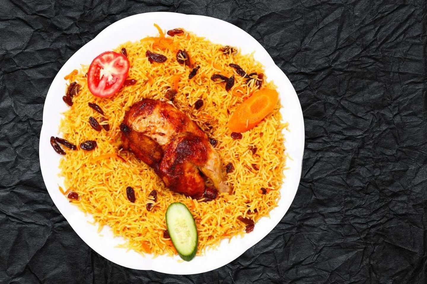 Grilled Chicken With Rice - Whole Chiken