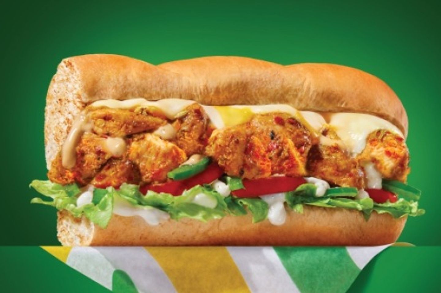 Aachari Chicken Meal - Aachari Chicken 6 Inch