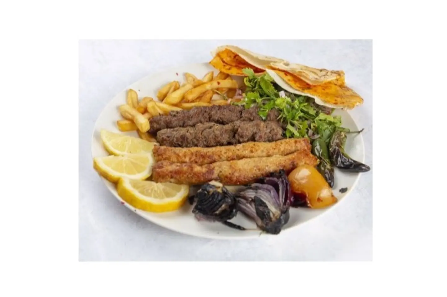 Mix Of Meat And Chicken Kebab - For One Person