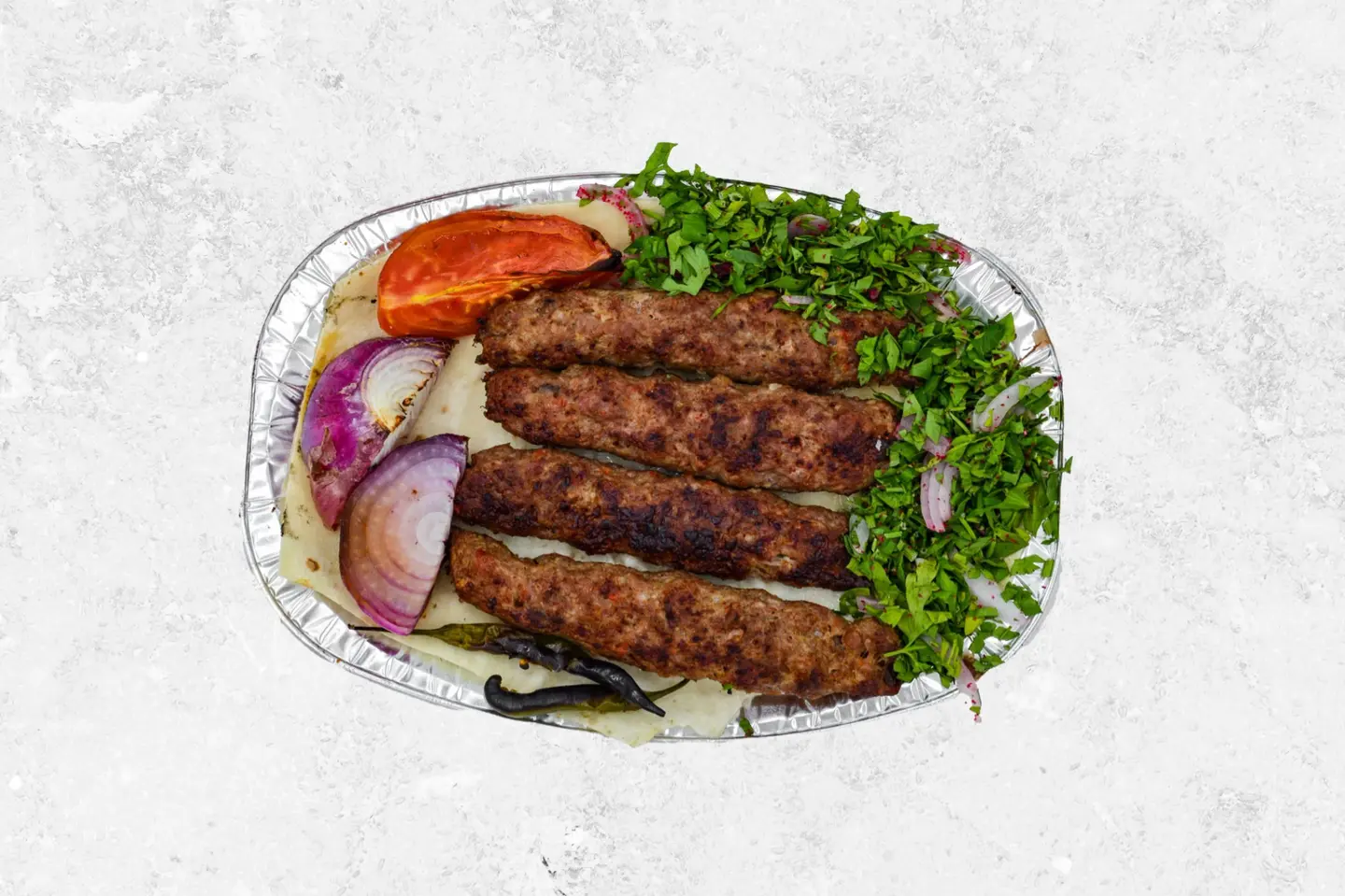 Al Rafidain Kebab With Nuts - For One Person
