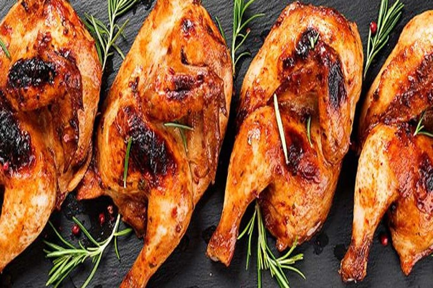 دجاج بدون رز - دجاج مقلي - نص حبة